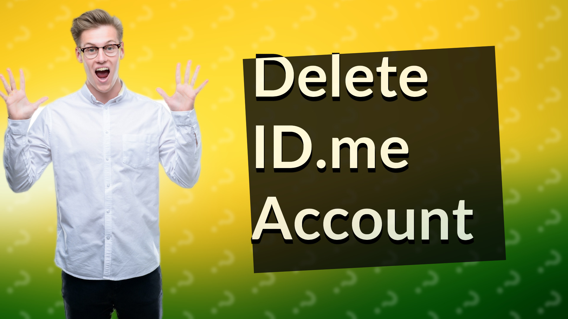 Delete ID.me Account