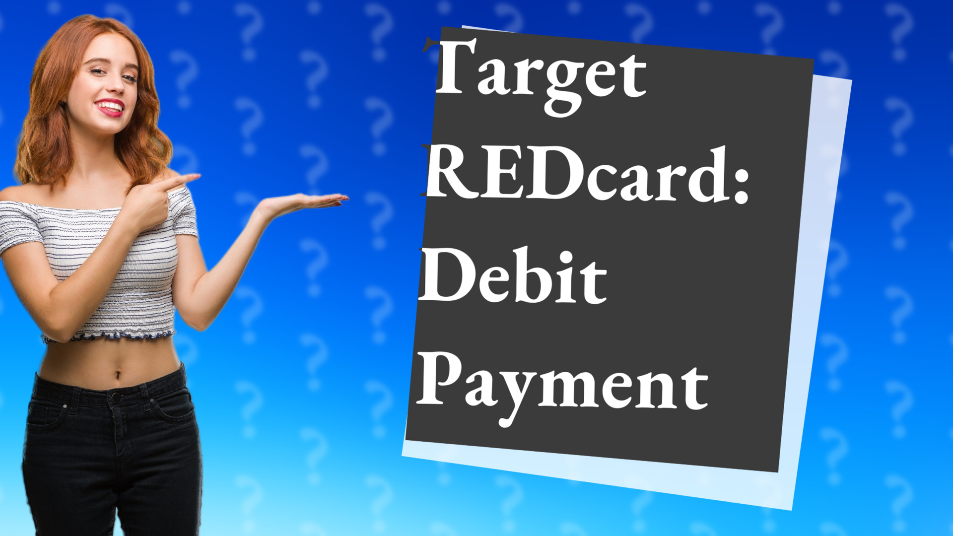 Target REDcard: Debit Payment