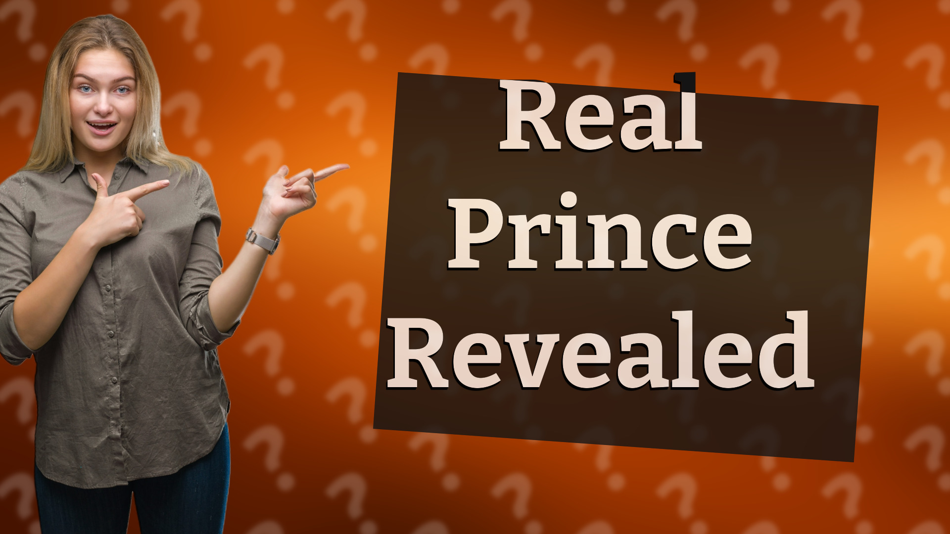 Real Prince Revealed