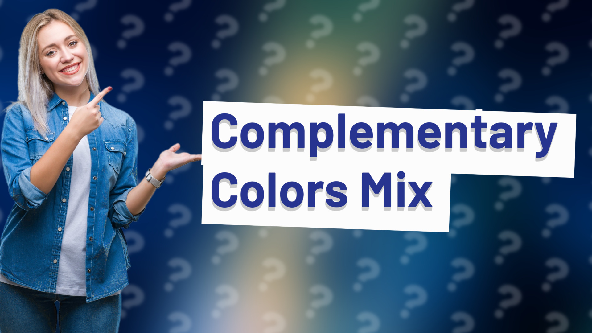 Complementary Colors Mix