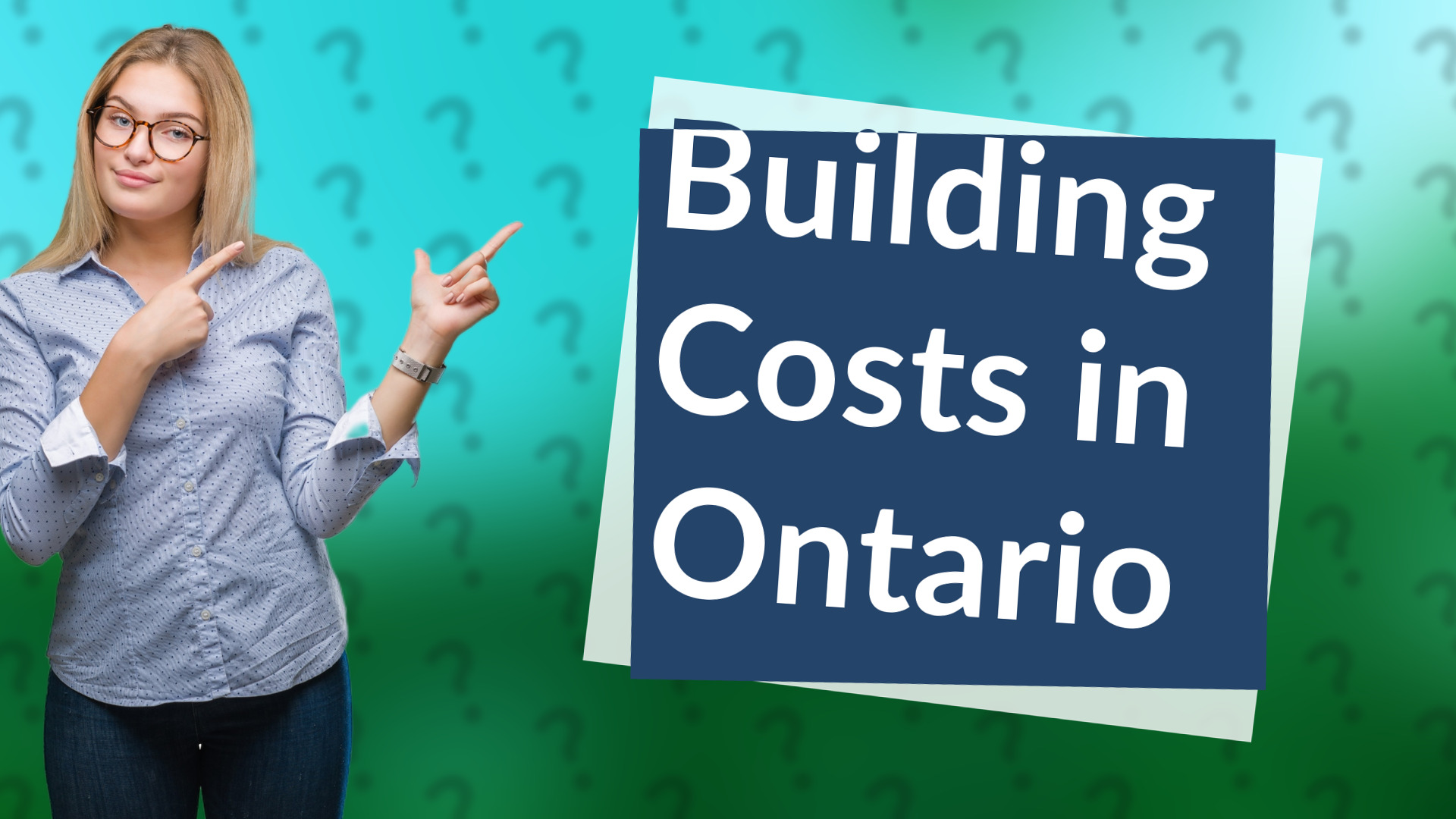 Building Costs in Ontario
