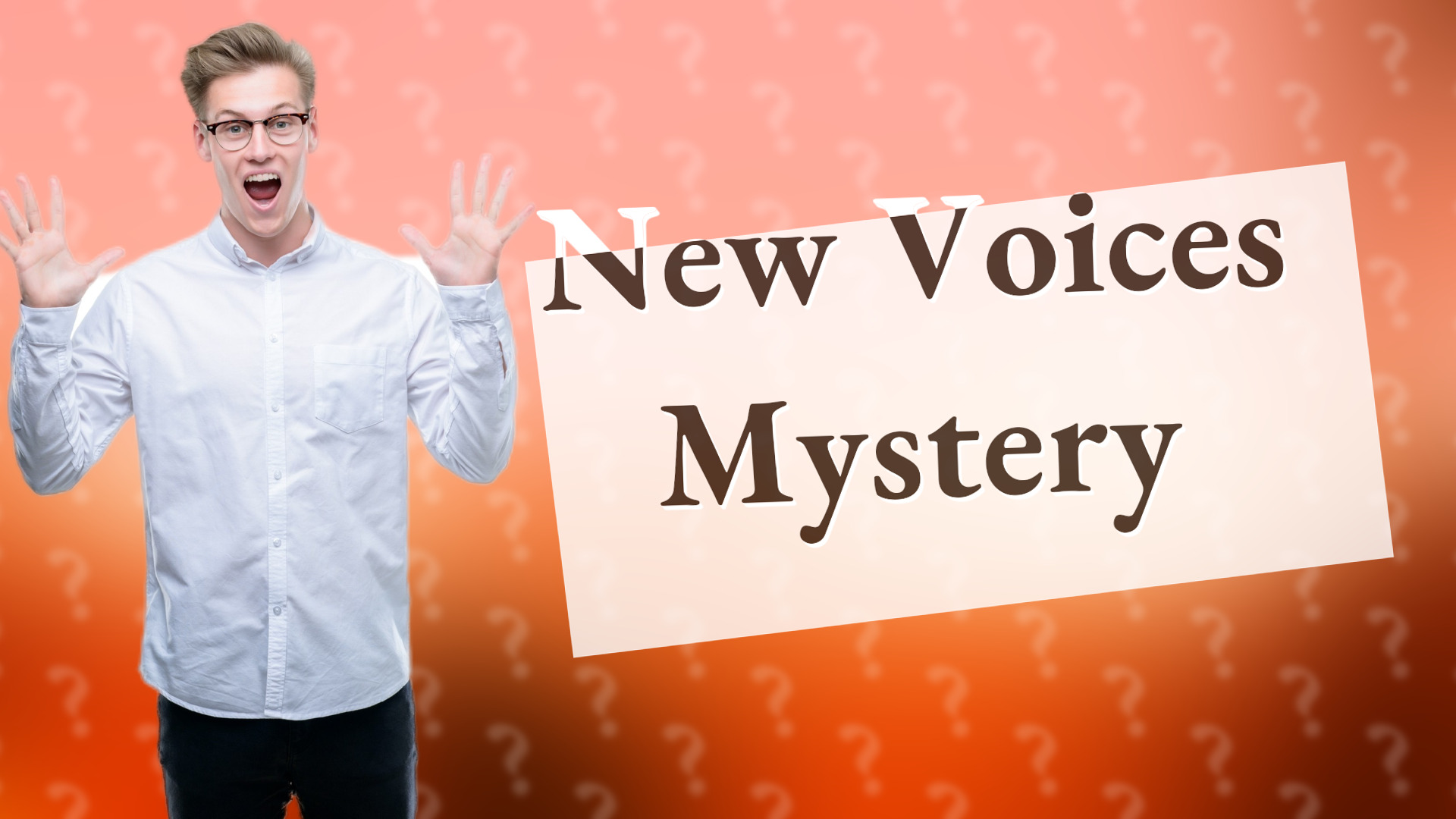 New Voices Mystery