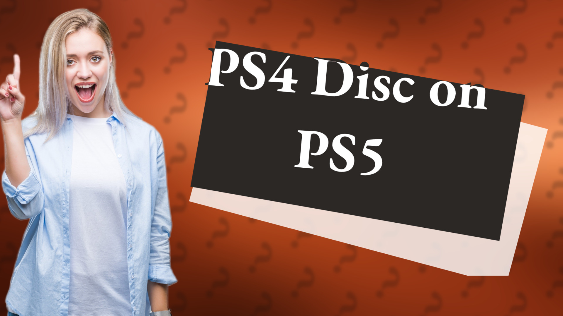 PS4 Disc on PS5