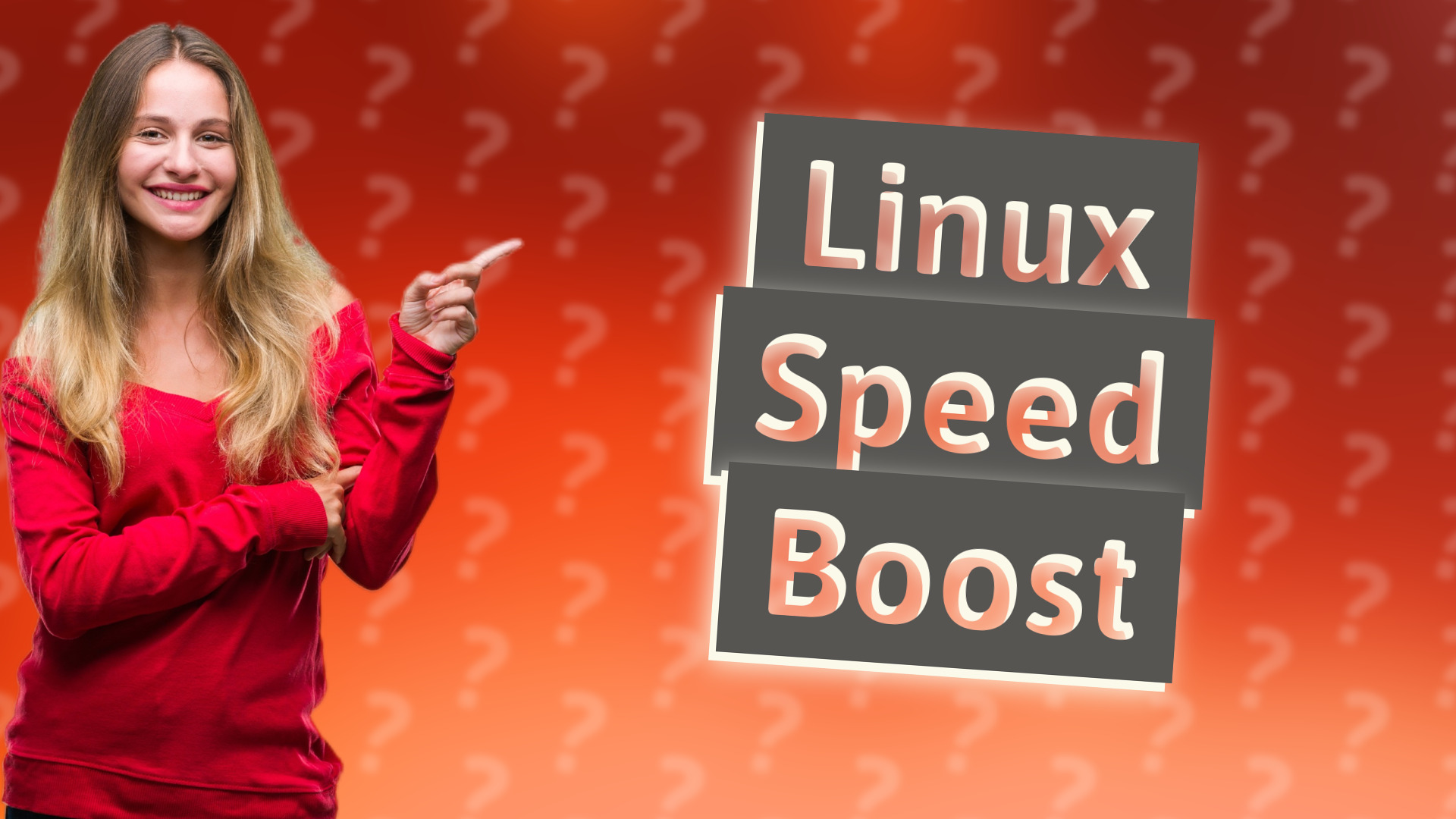 Linux Speed Boost