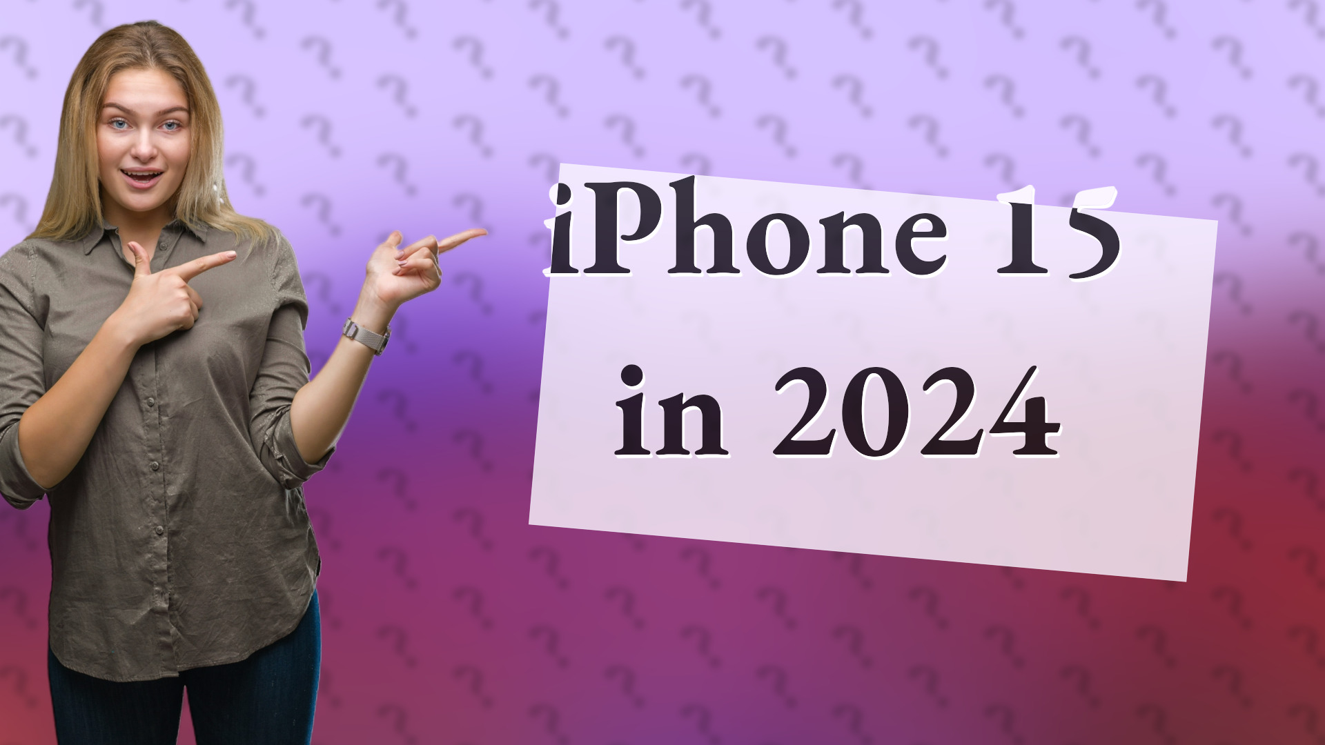 iPhone 15 in 2024