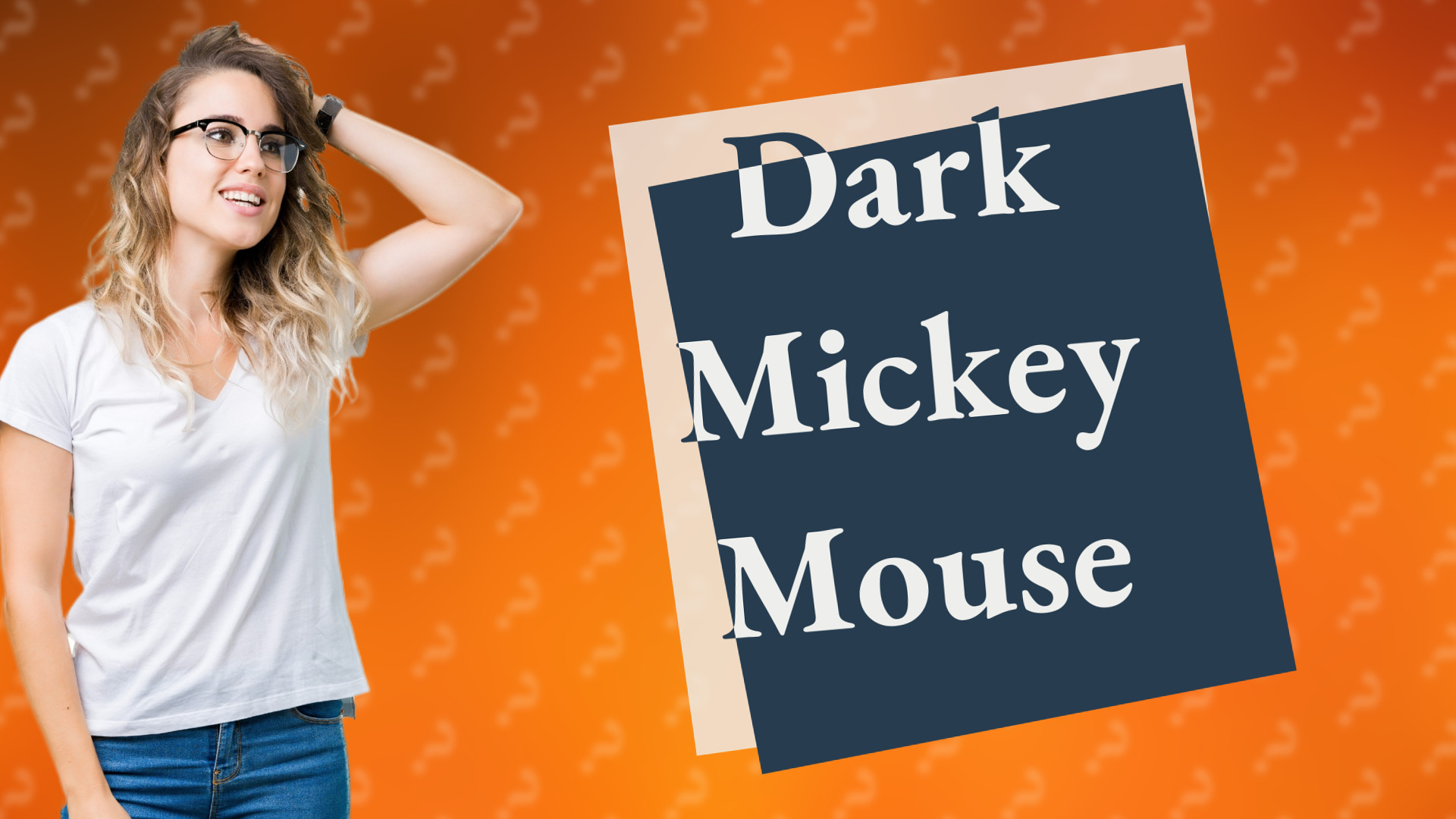 Dark Mickey Mouse