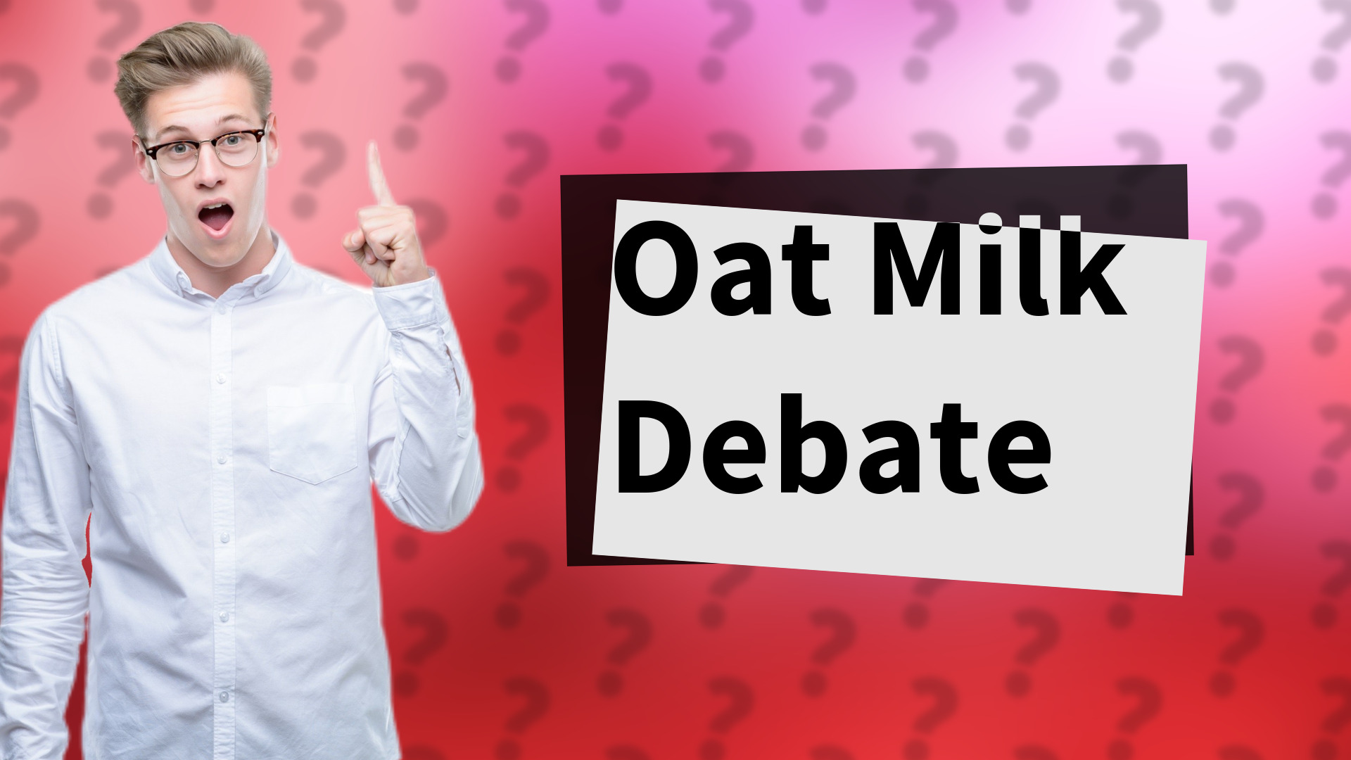 Oat Milk Debate