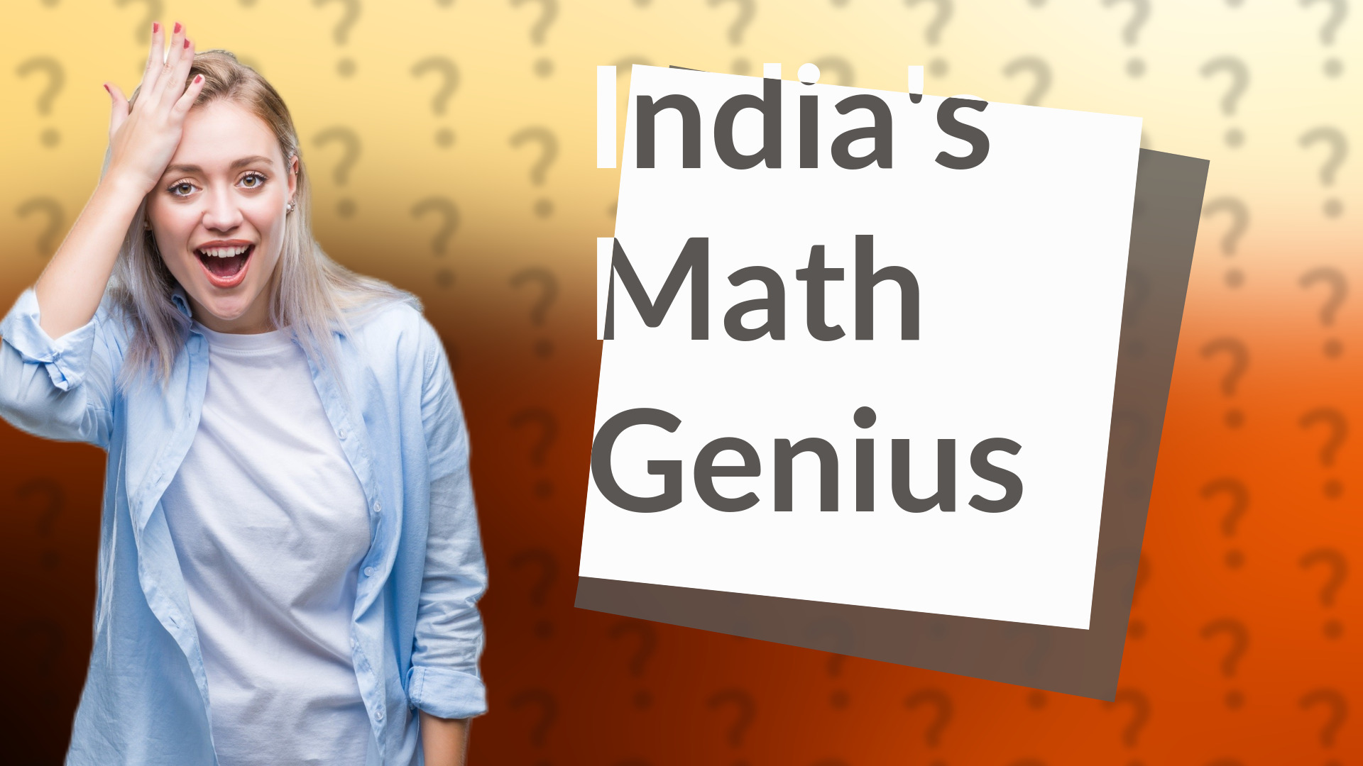 India's Math Genius