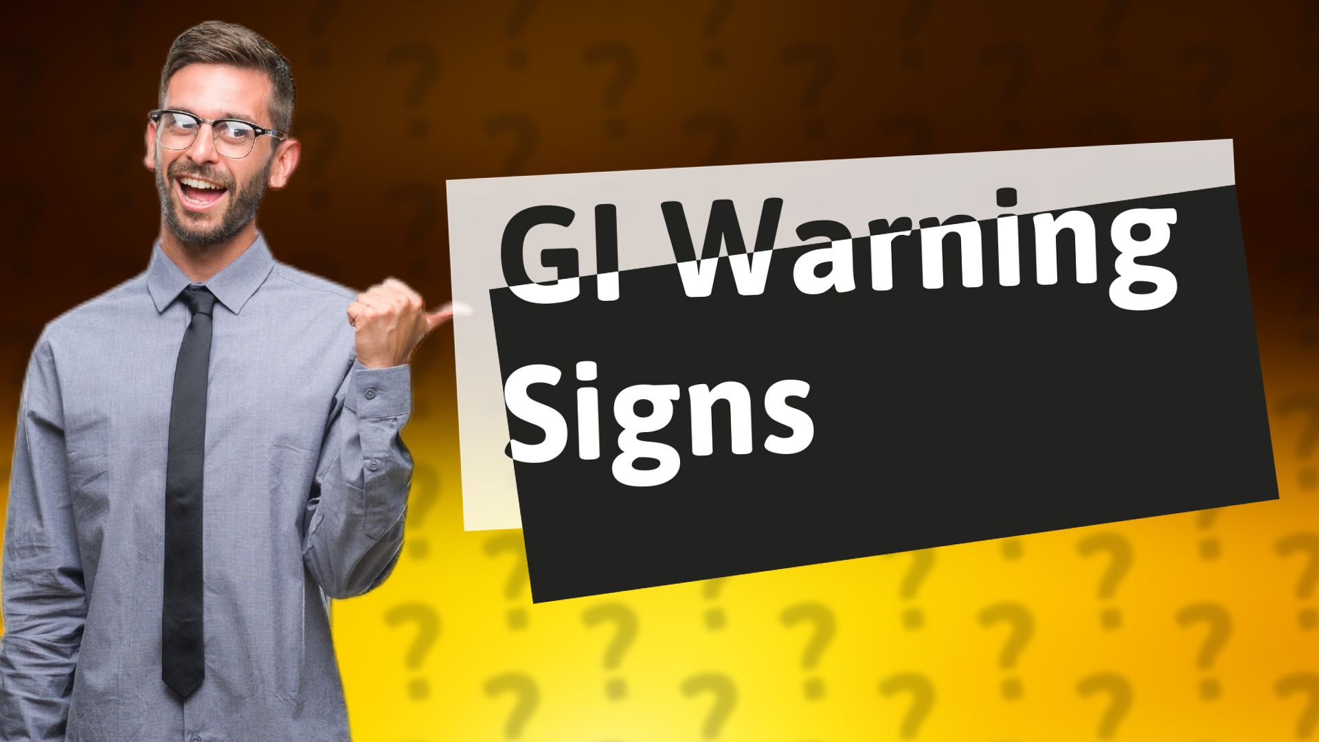 GI Warning Signs