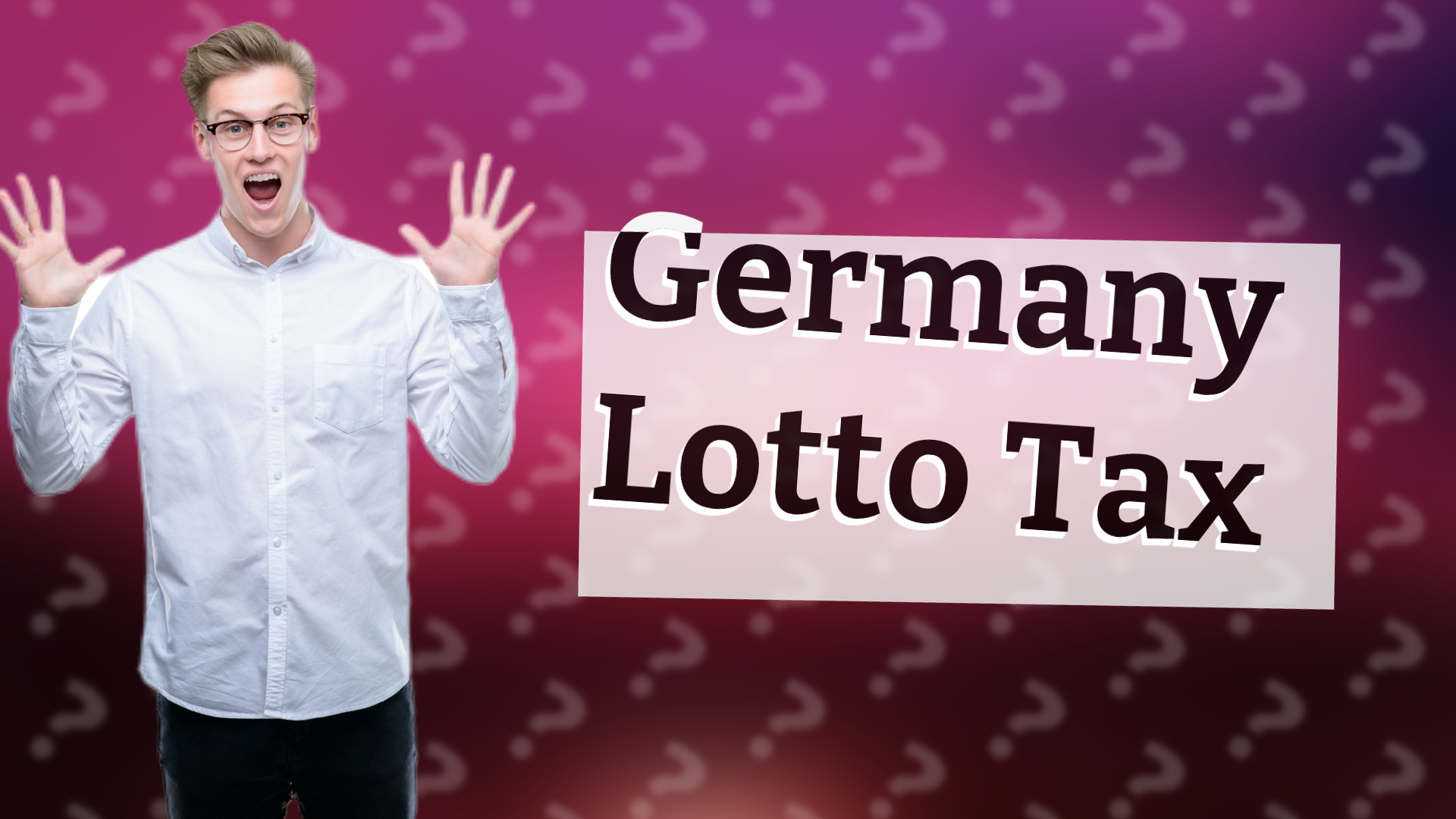 Germany Lotto Tax