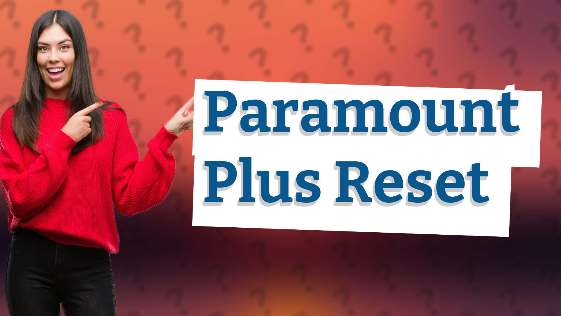 Paramount Plus Reset