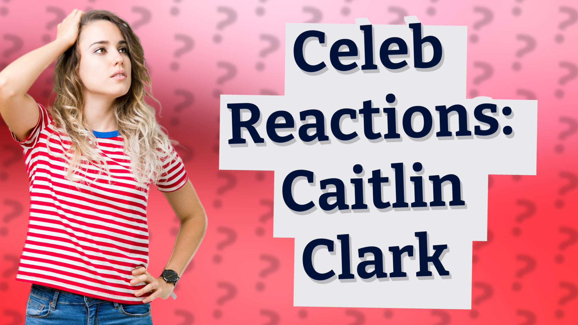 Celeb Reactions: Caitlin Clark