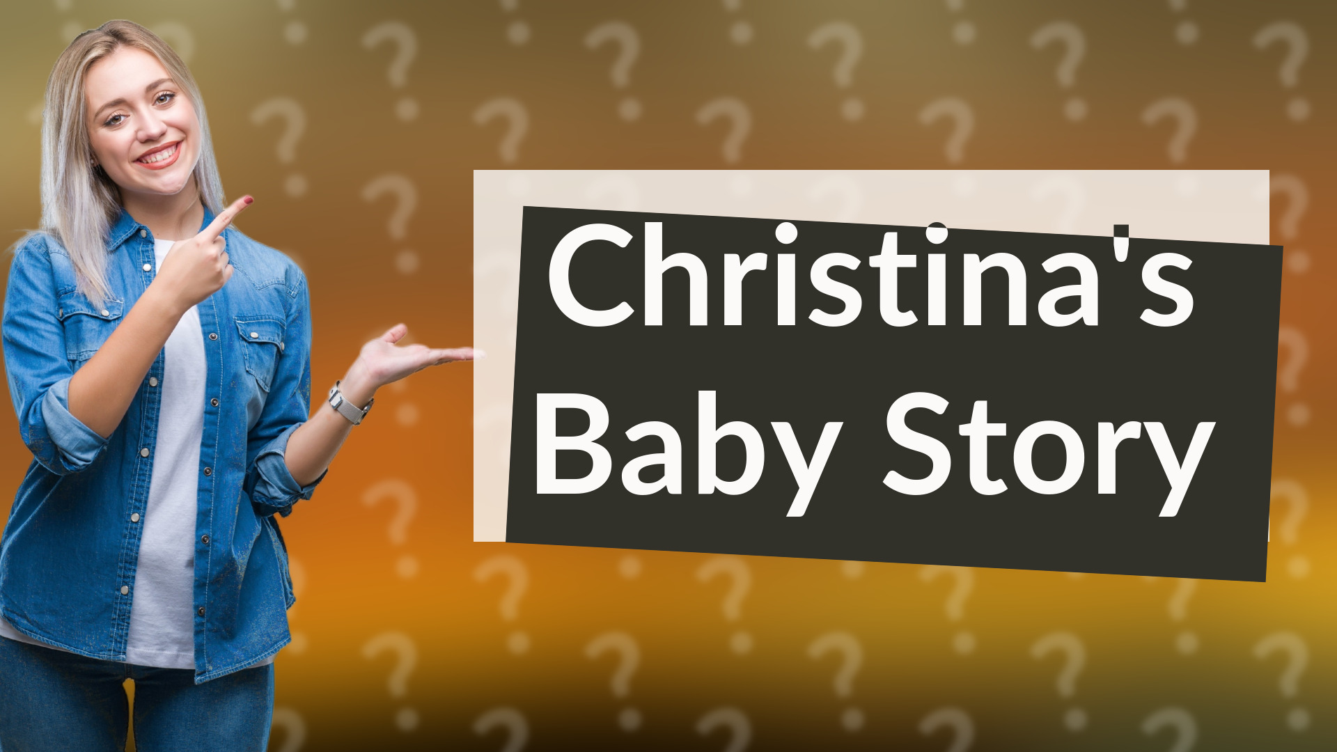 Christina's Baby Story