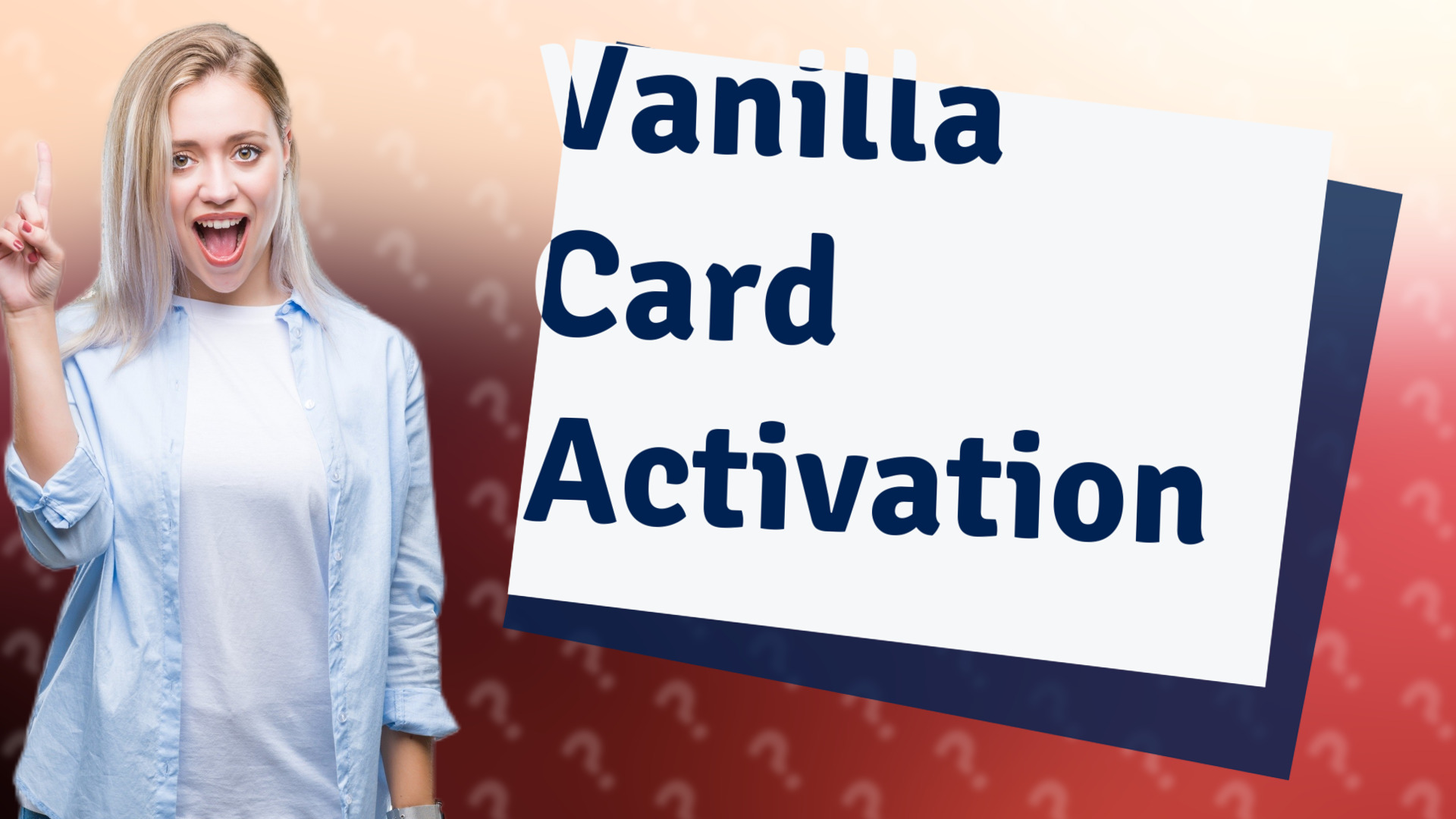 Vanilla Card Activation