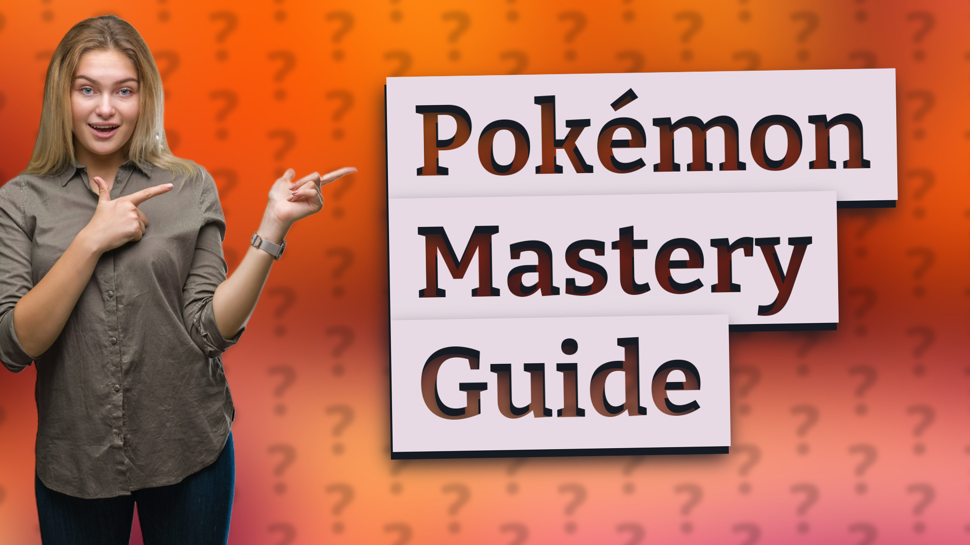 Pokémon Mastery Guide