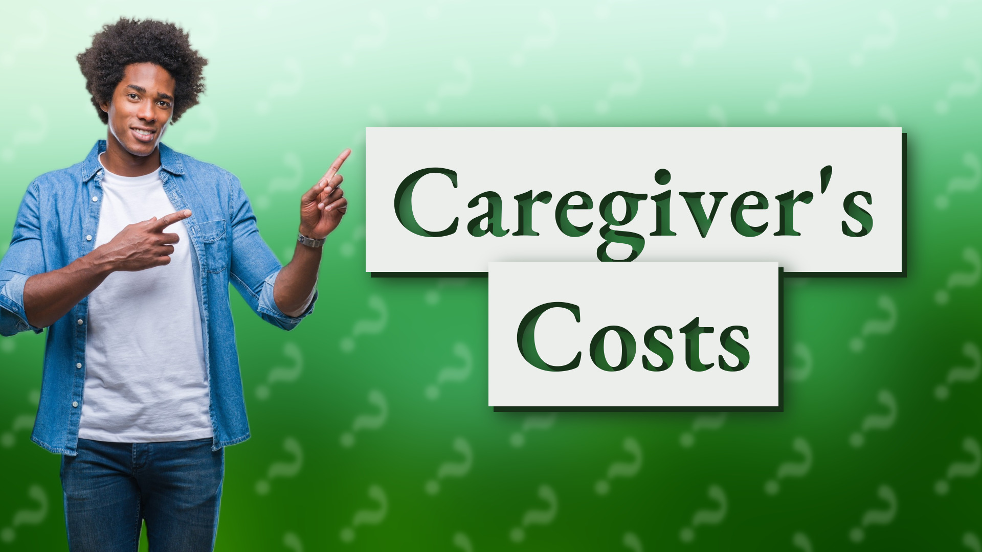 Caregiver's Costs
