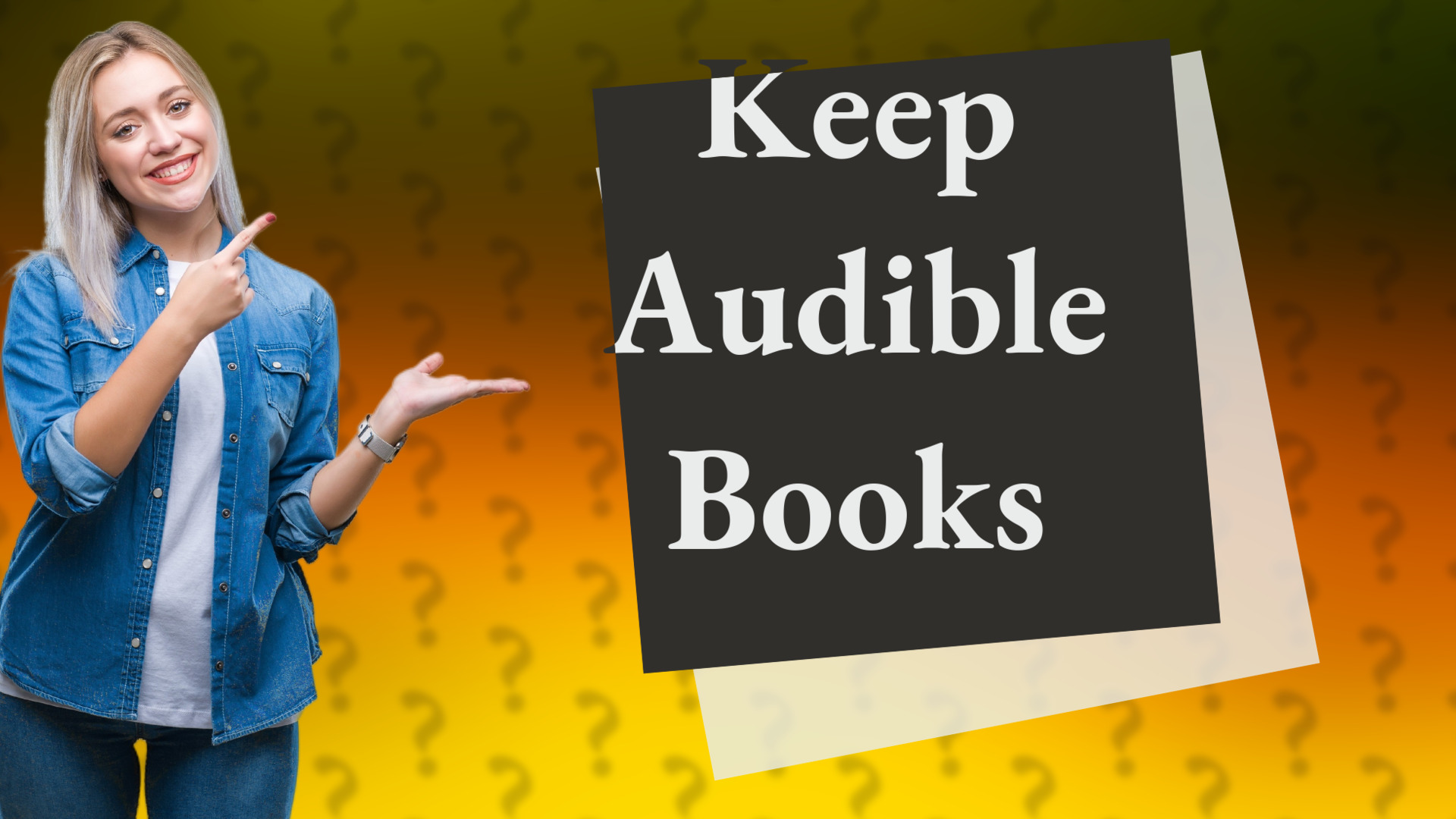 Keep Audible Books