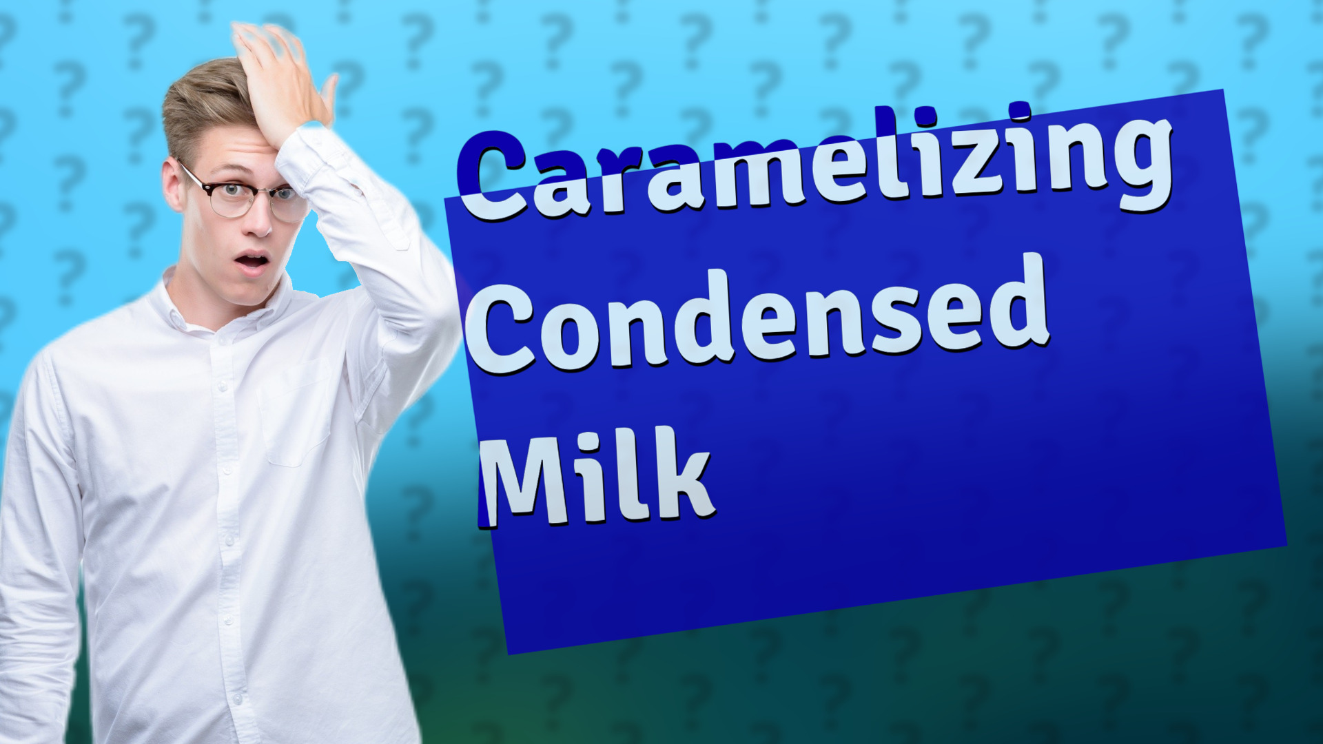 Caramelizing Condensed Milk