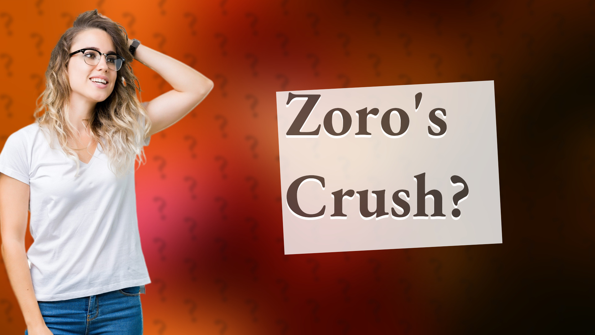 Zoro's Crush?