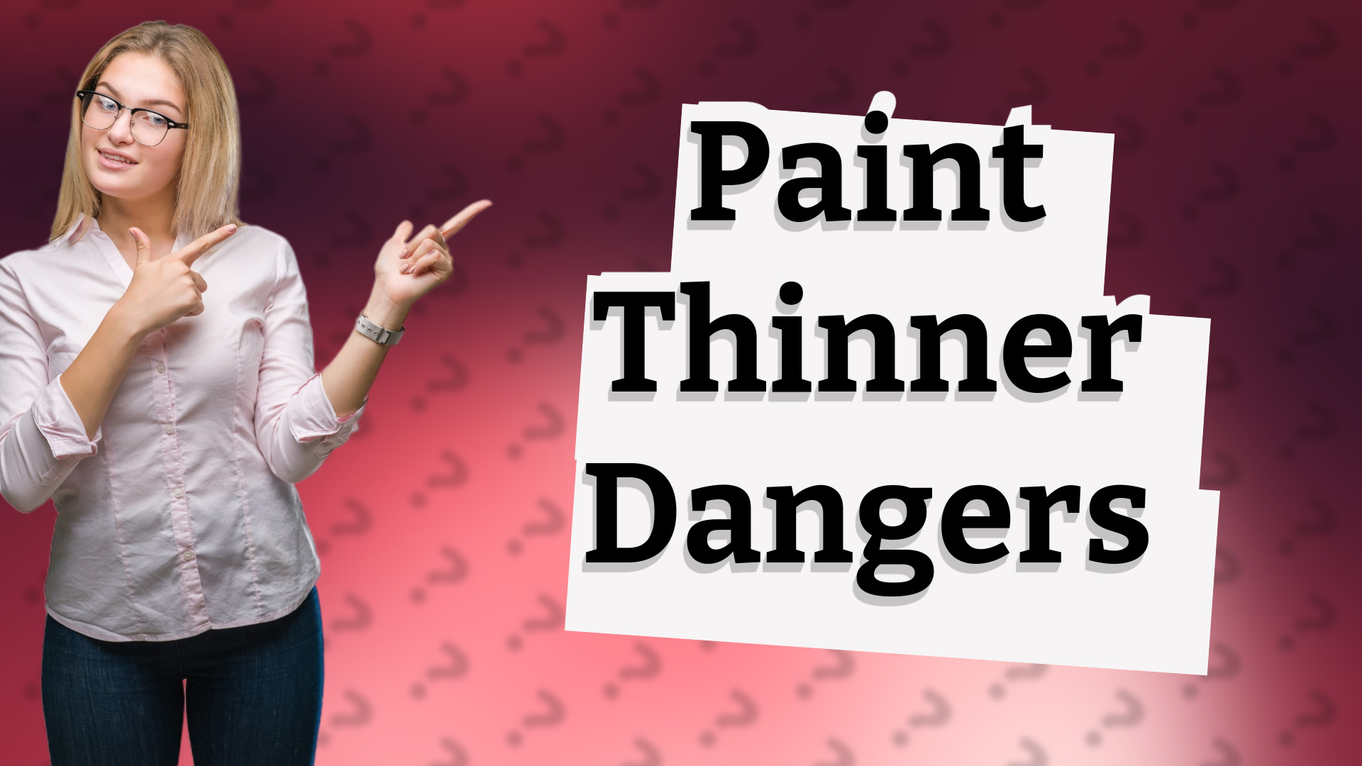 Paint Thinner Dangers