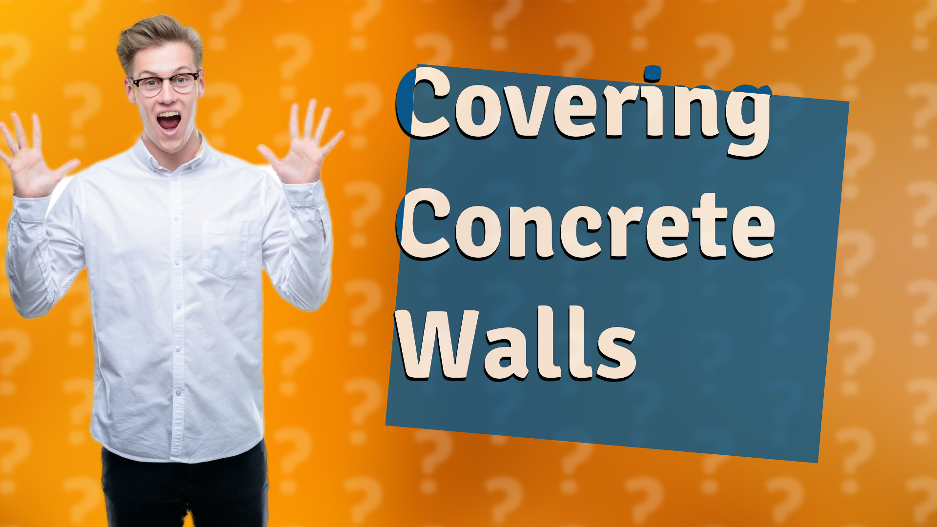 Covering Concrete Walls