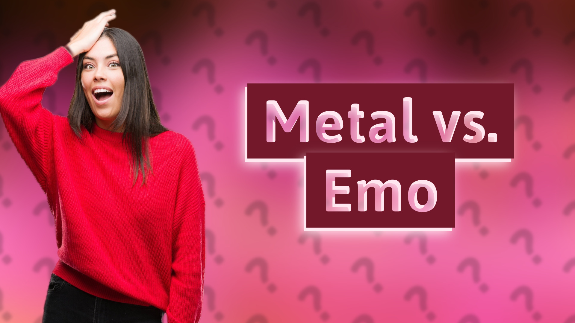 Metal vs. Emo