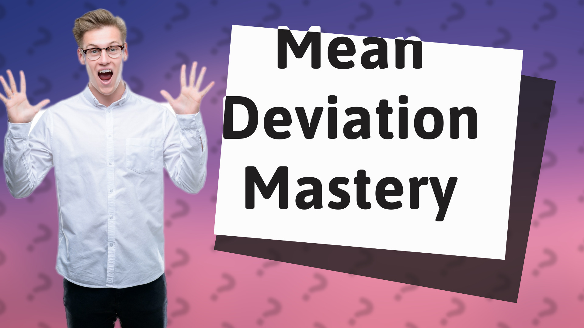 Mean Deviation Mastery