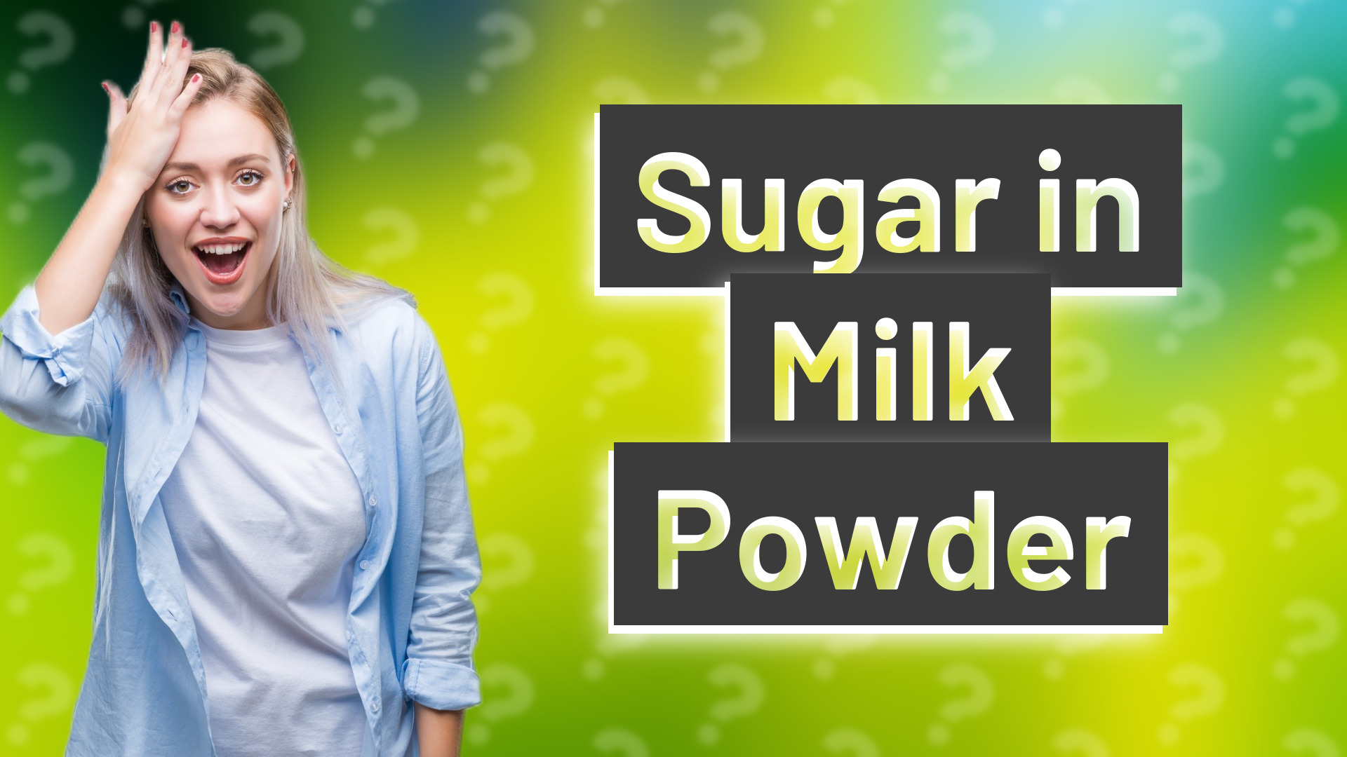 Sugar in Milk Powder