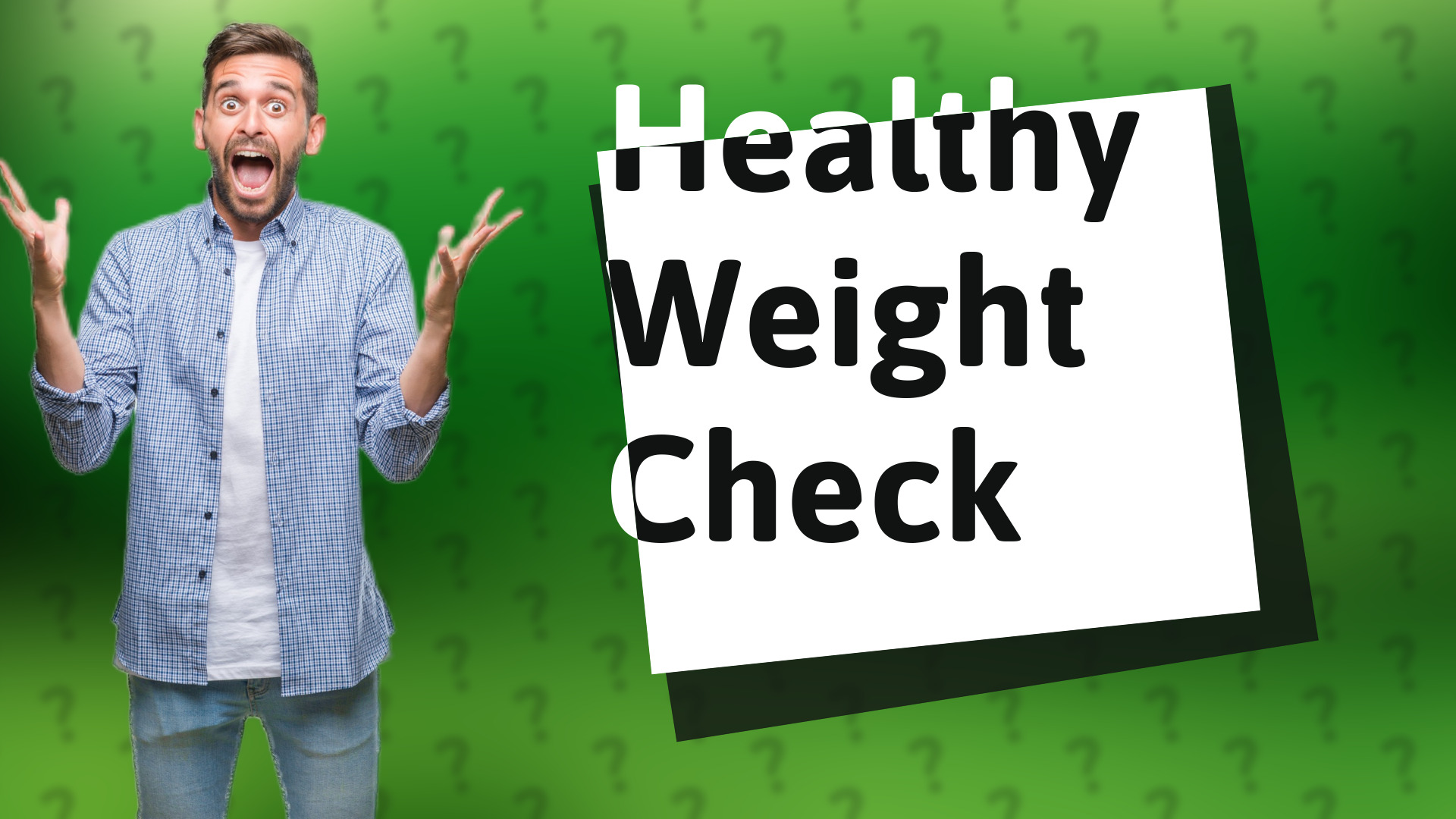 Healthy Weight Check