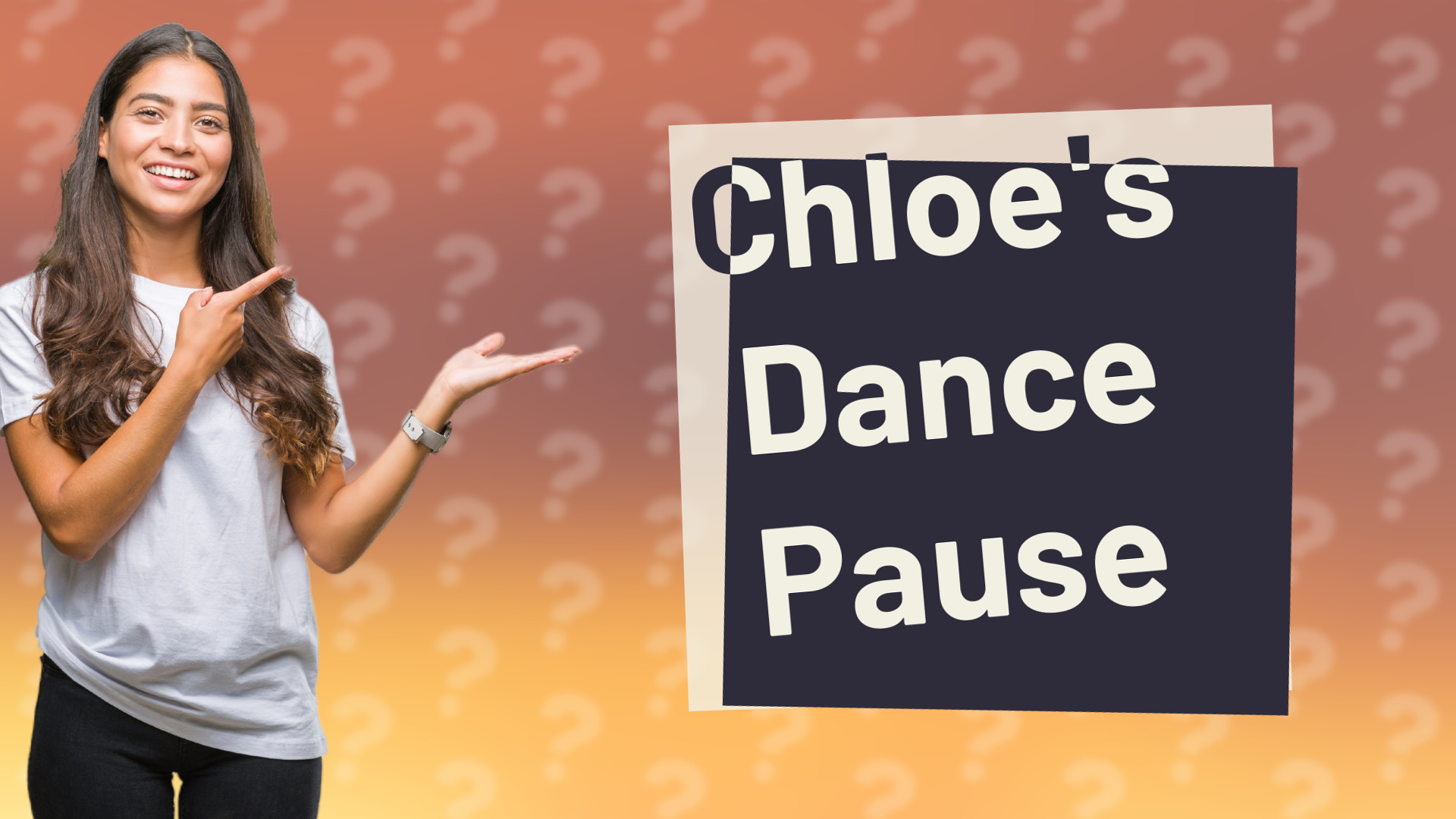 Chloe's Dance Pause