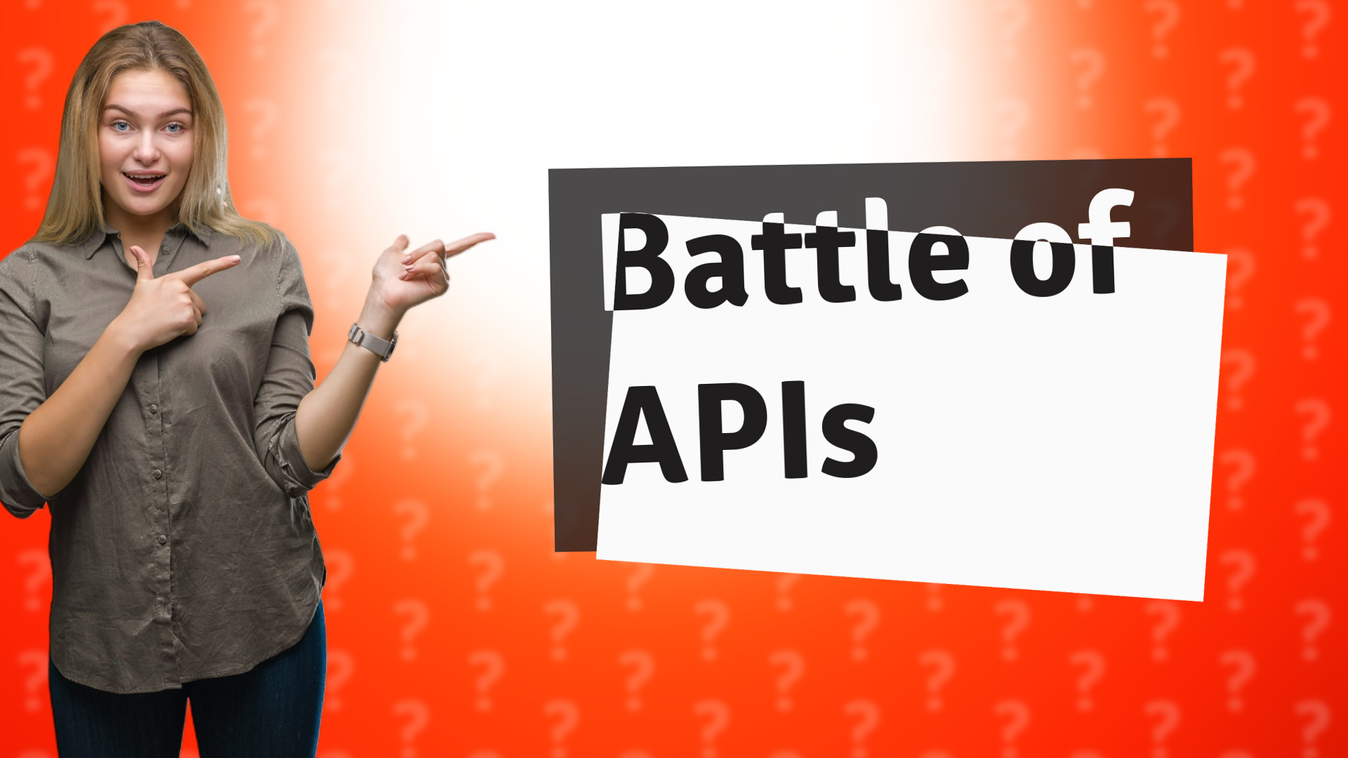 Battle of APIs