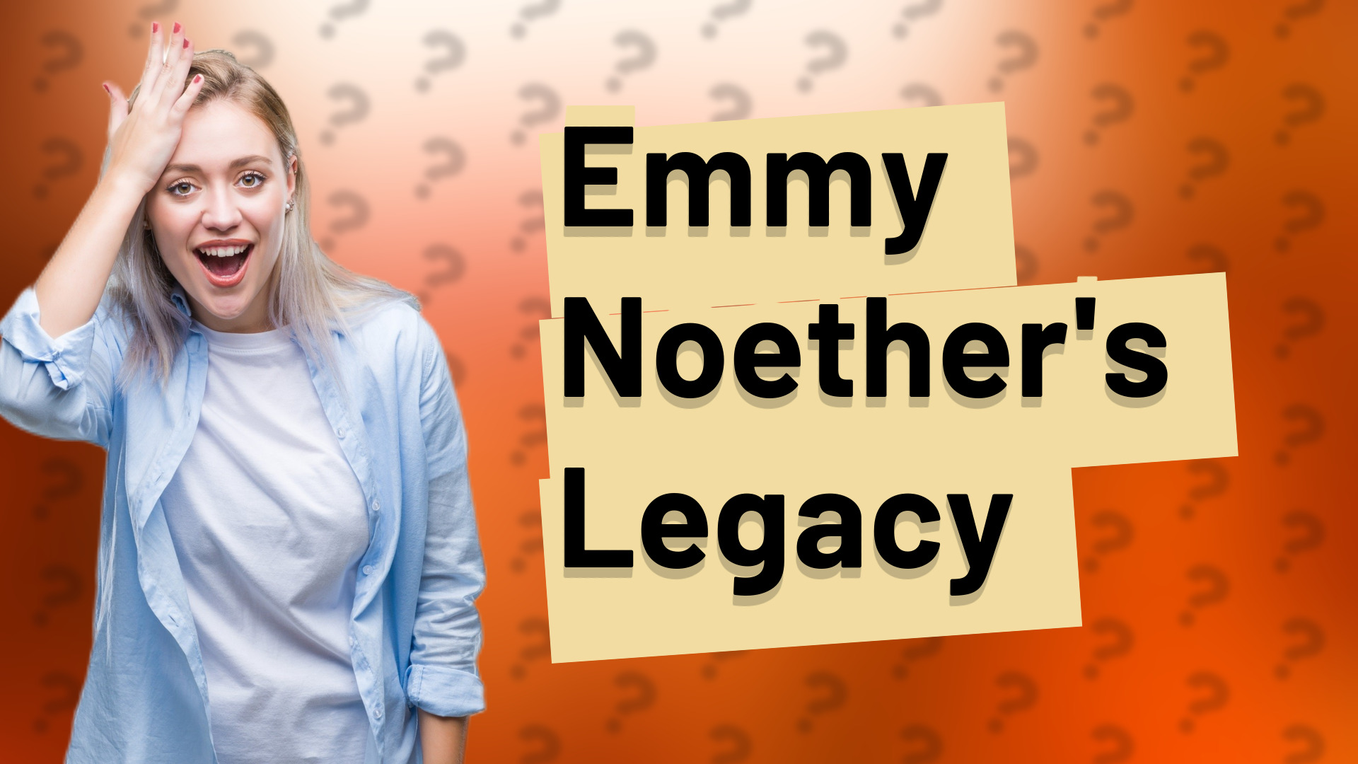 Emmy Noether's Legacy