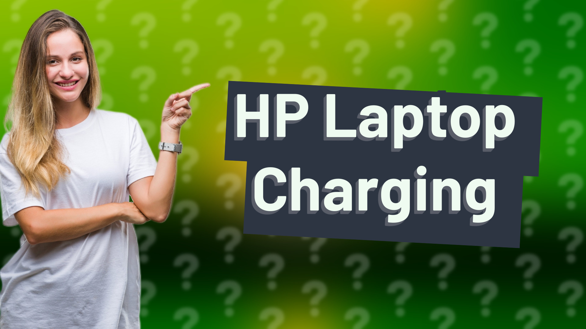 HP Laptop Charging