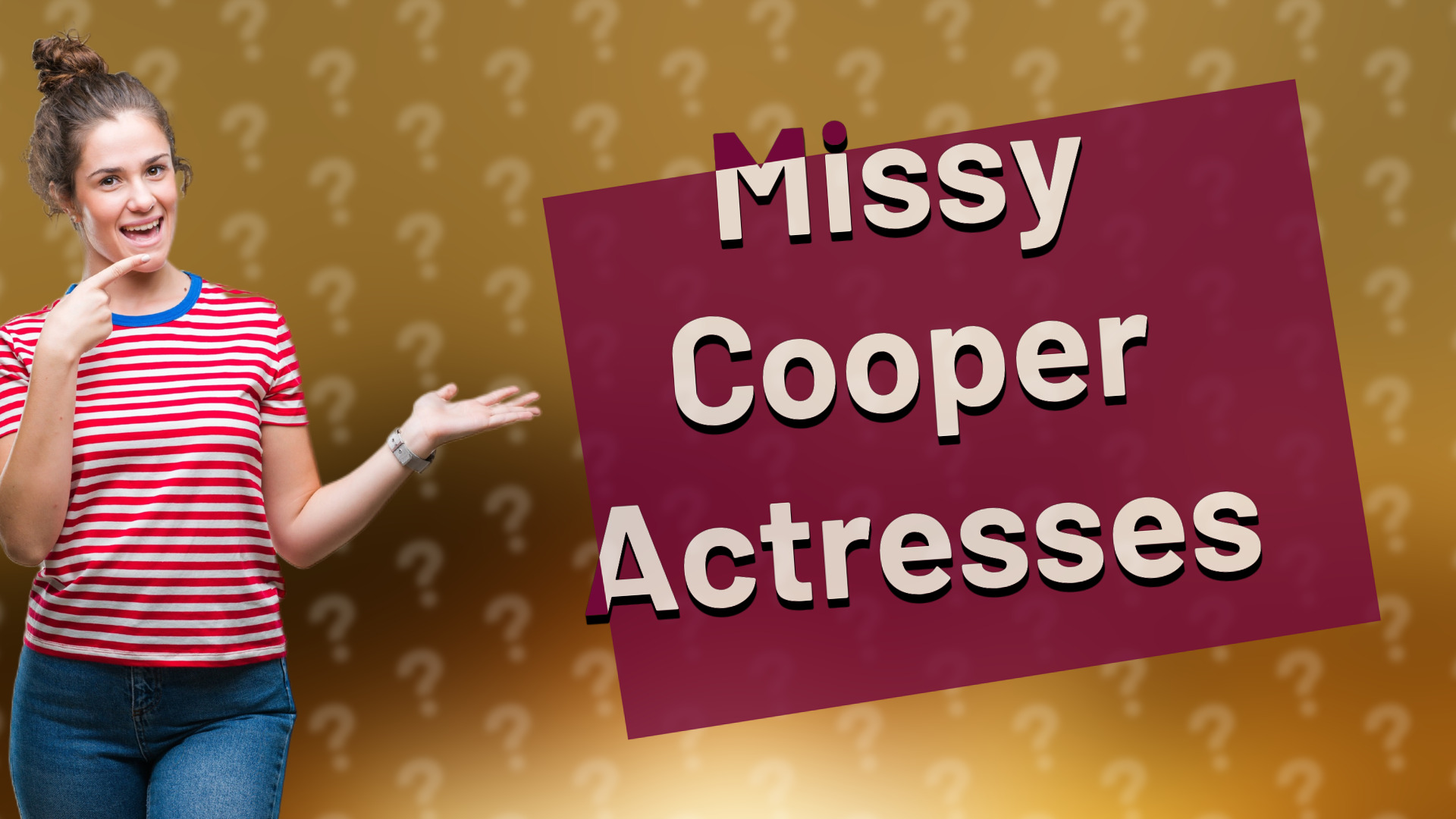 Missy Cooper Actresses