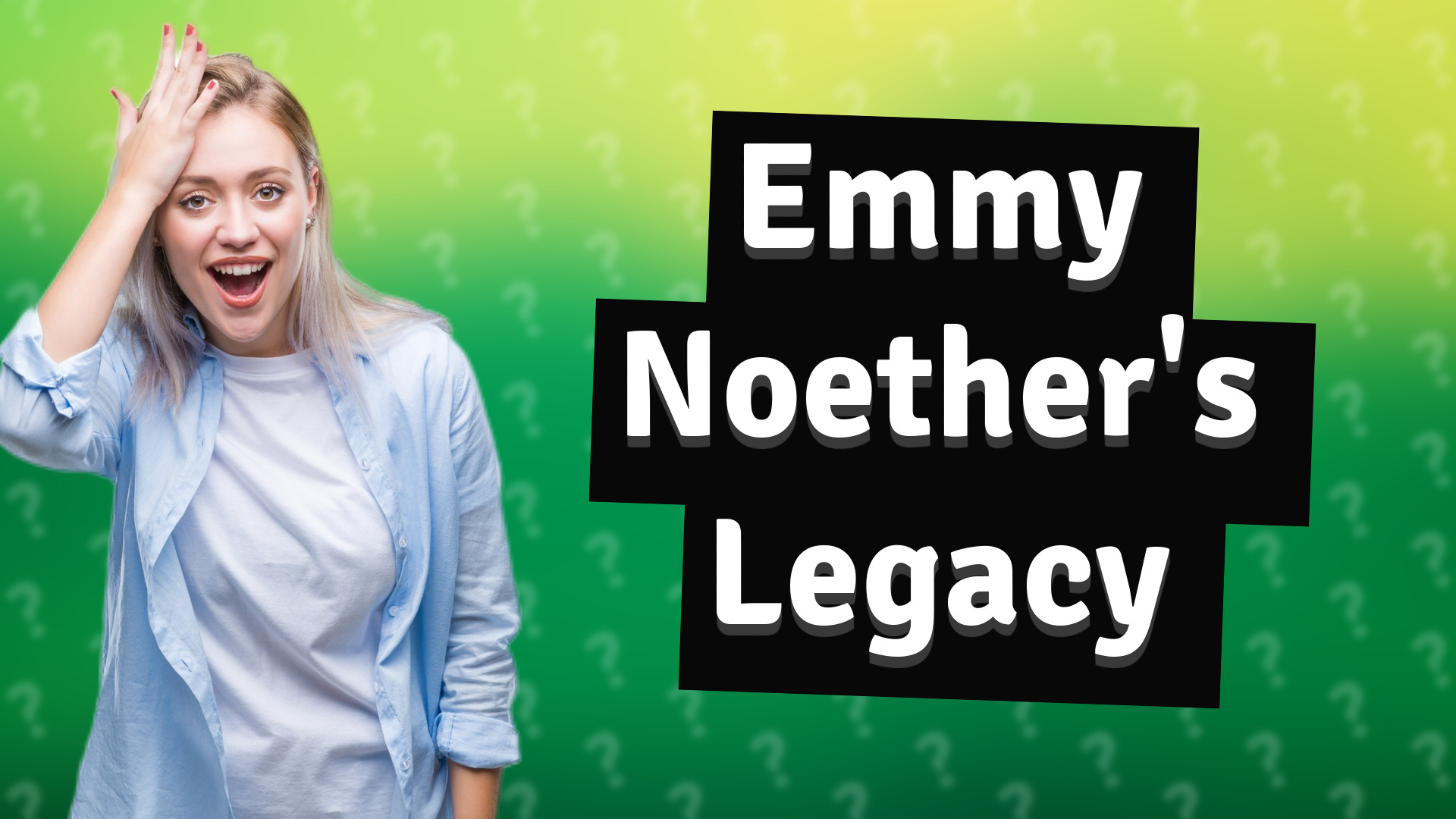 Emmy Noether's Legacy