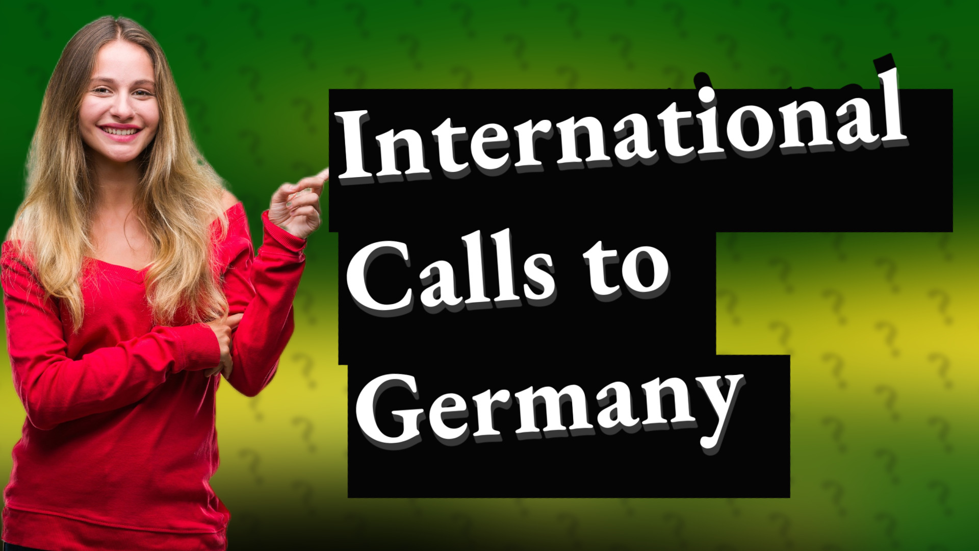 International Calls to Germany