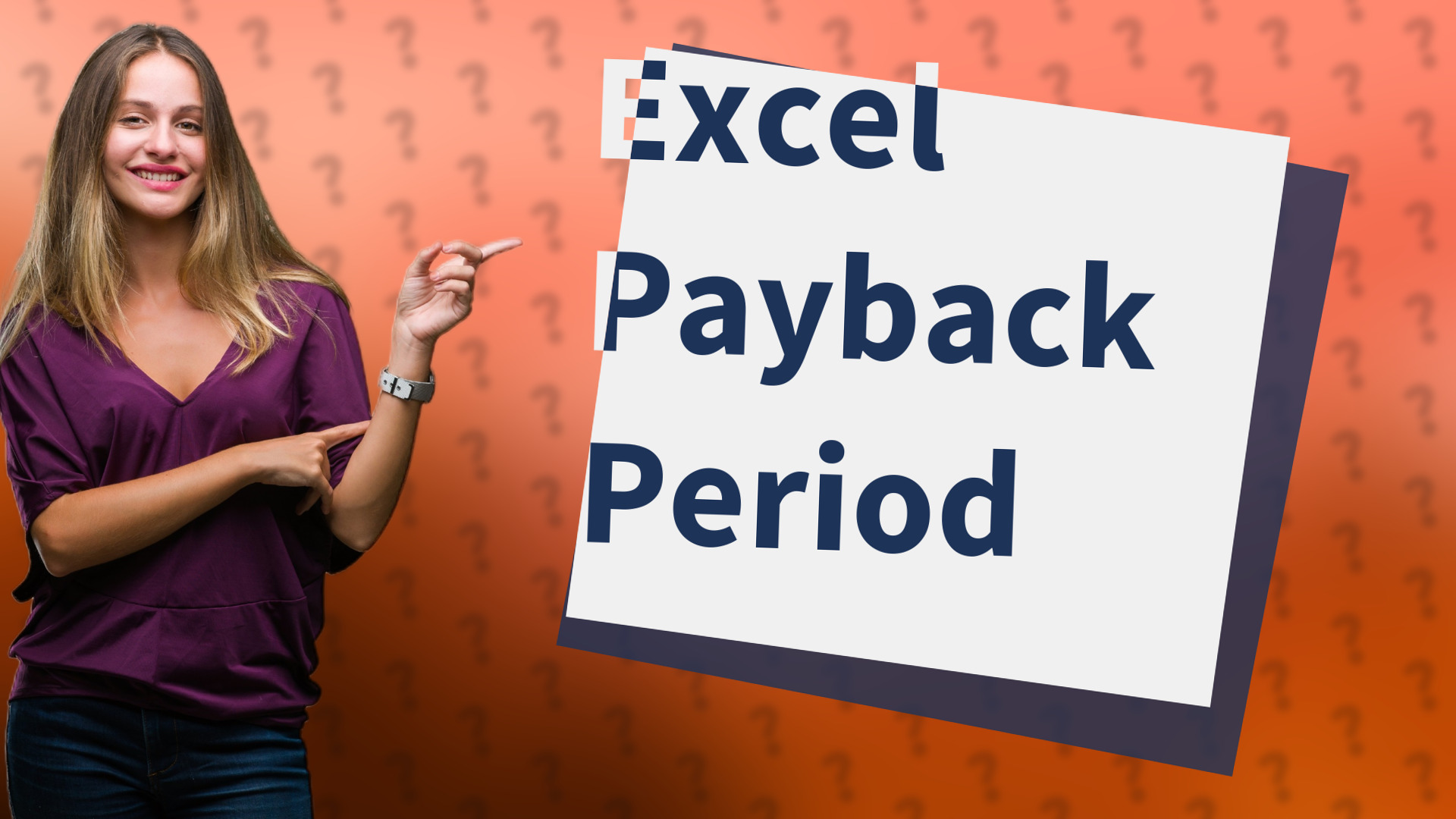 Excel Payback Period