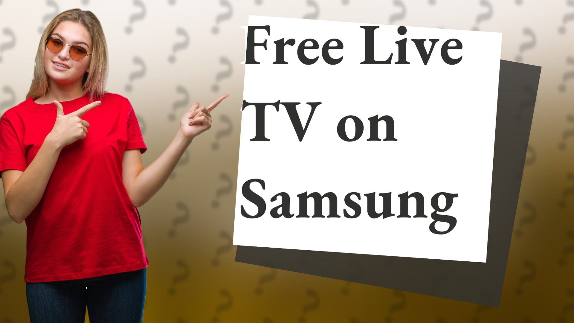 Free Live TV on Samsung