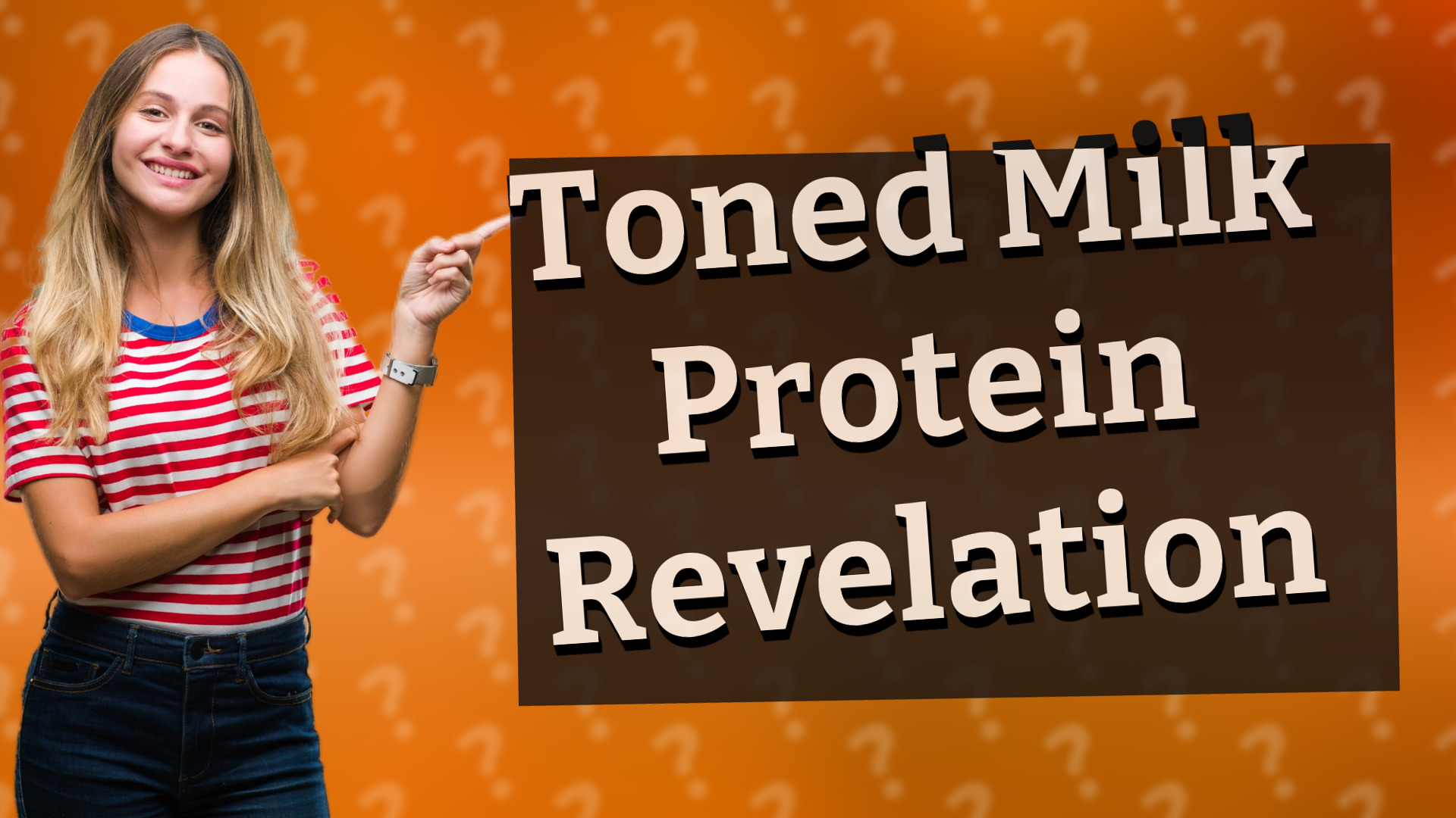 Toned Milk Protein Revelation