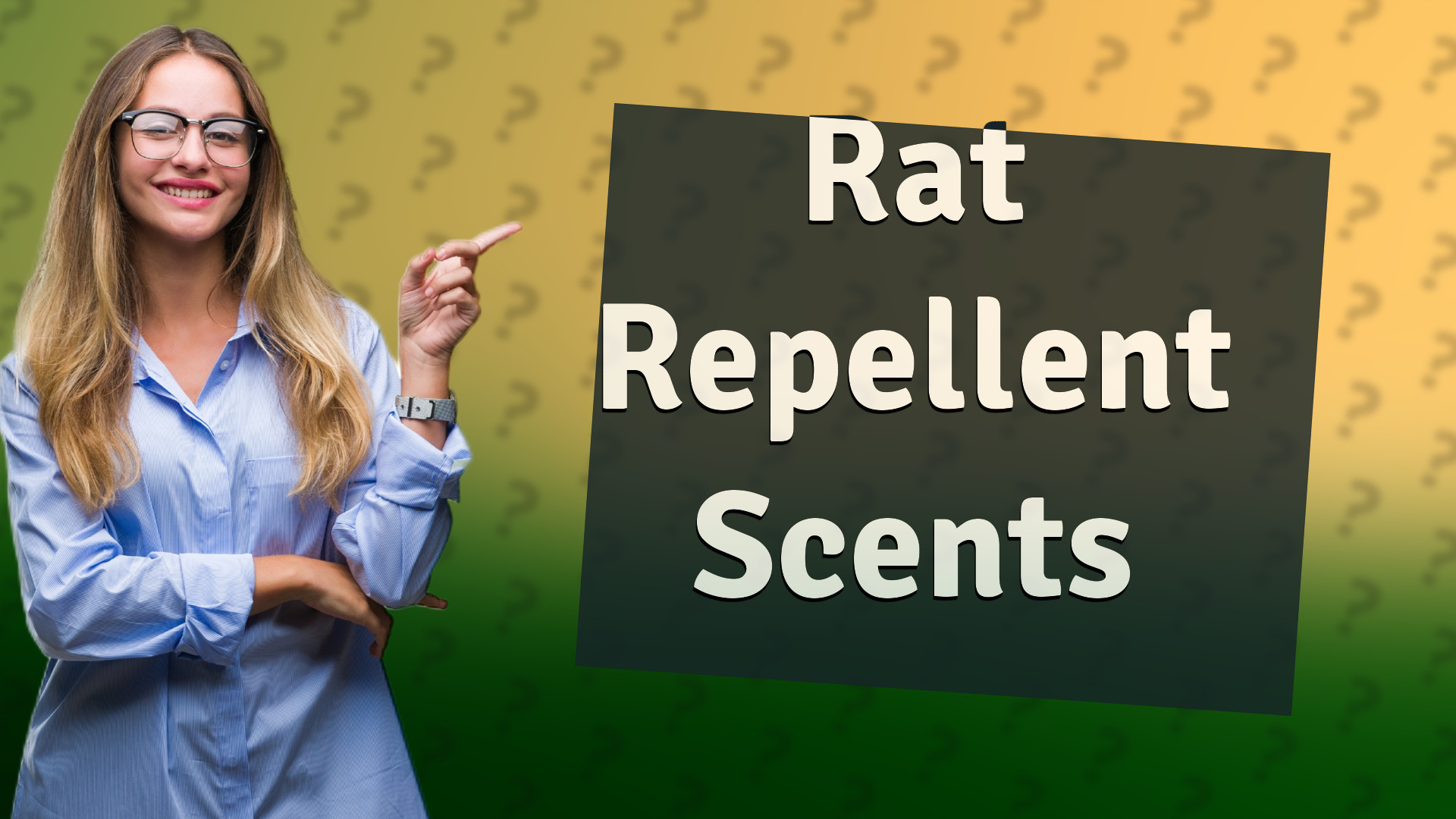 Rat Repellent Scents