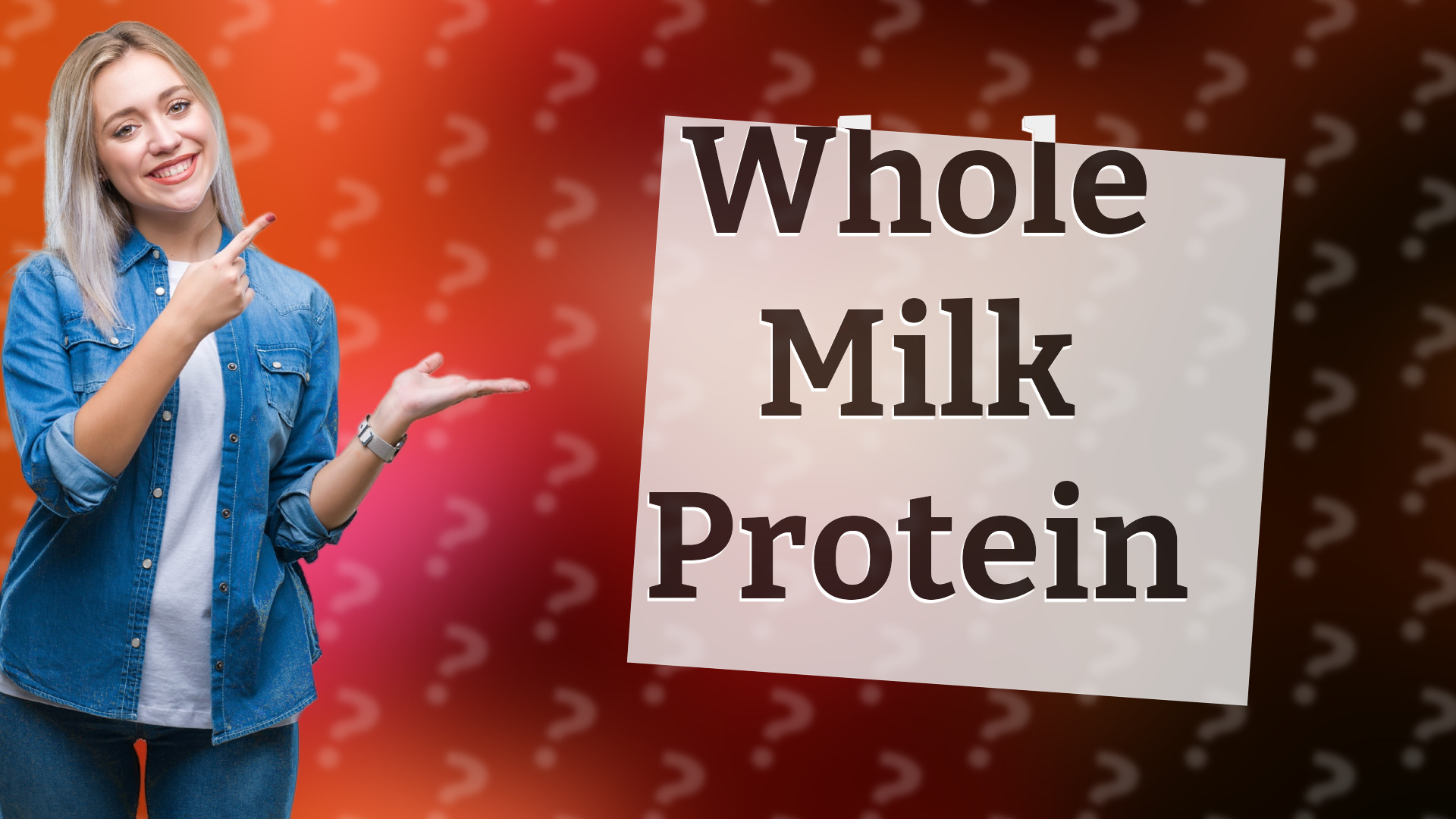 Whole Milk Protein