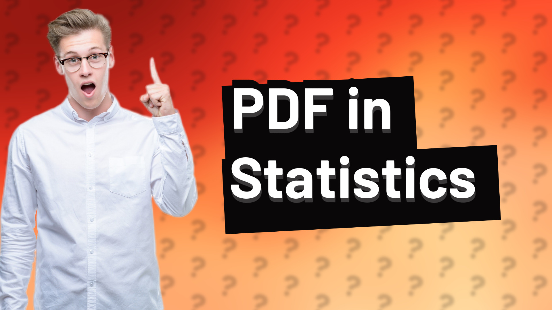 PDF in Statistics