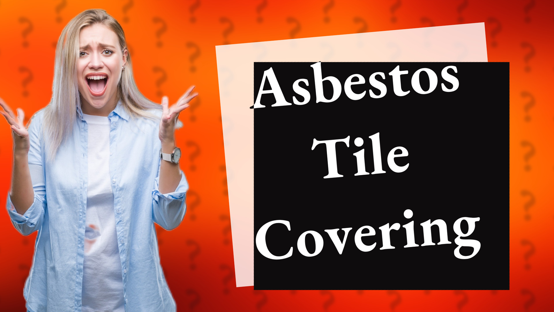 Asbestos Tile Covering