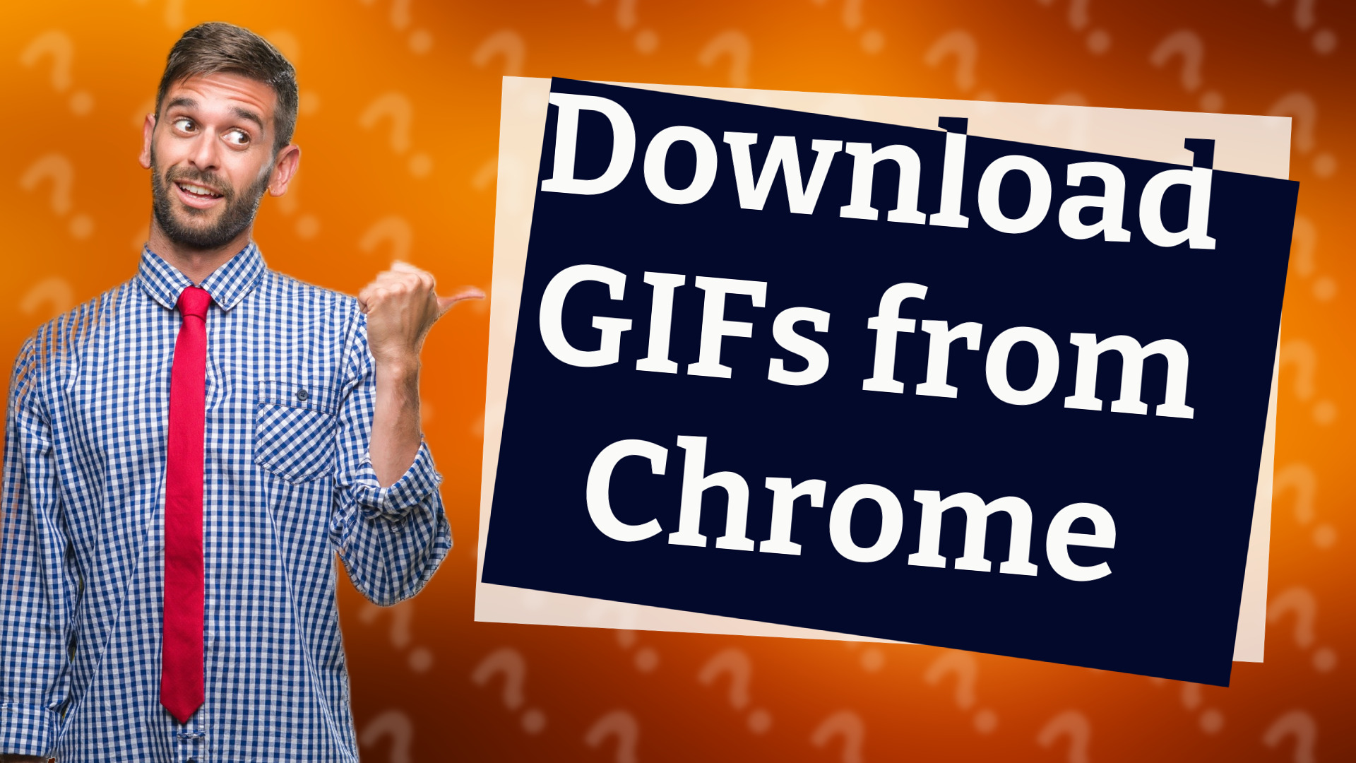 Download GIFs from Chrome