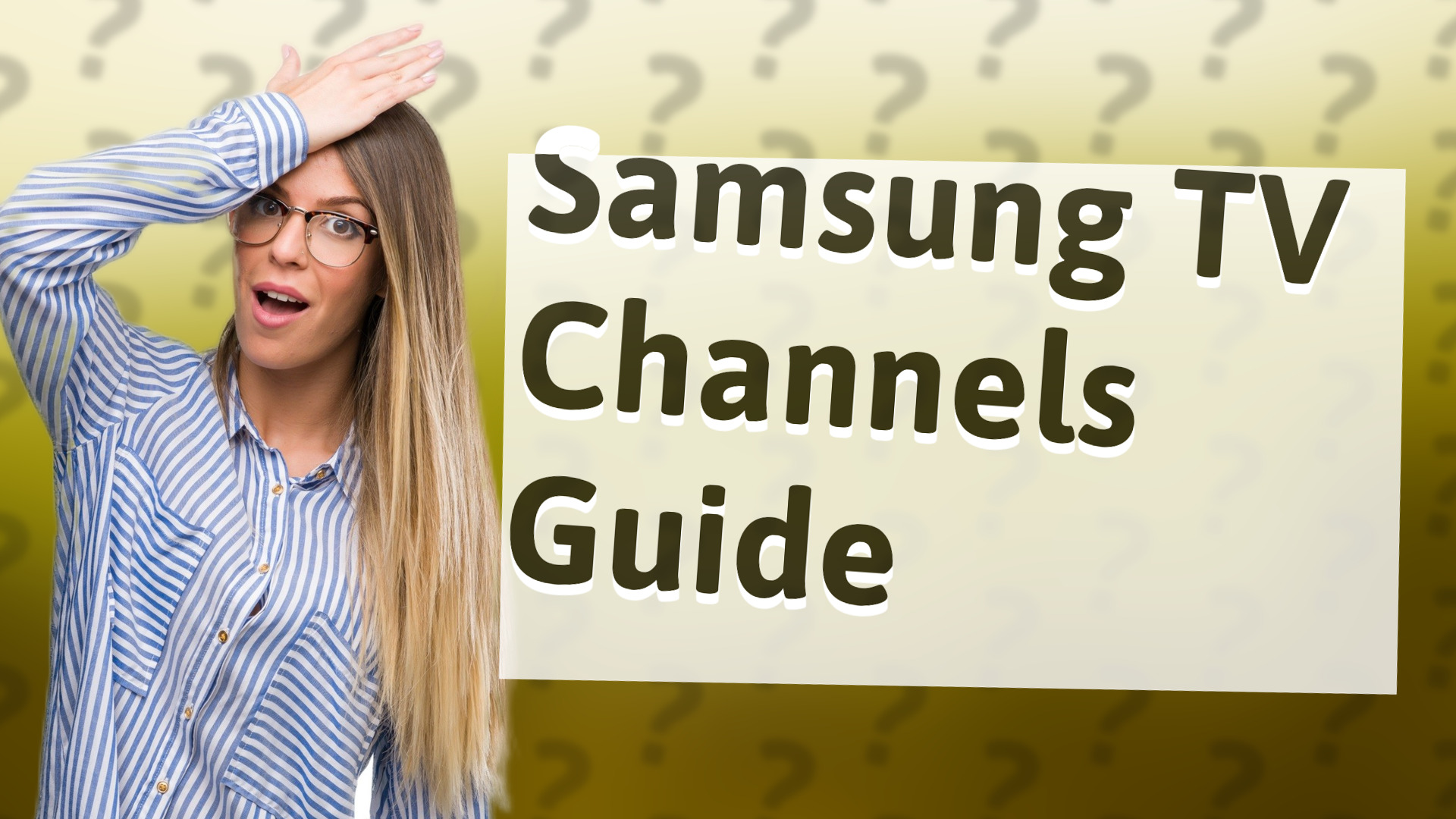 Samsung TV Channels Guide