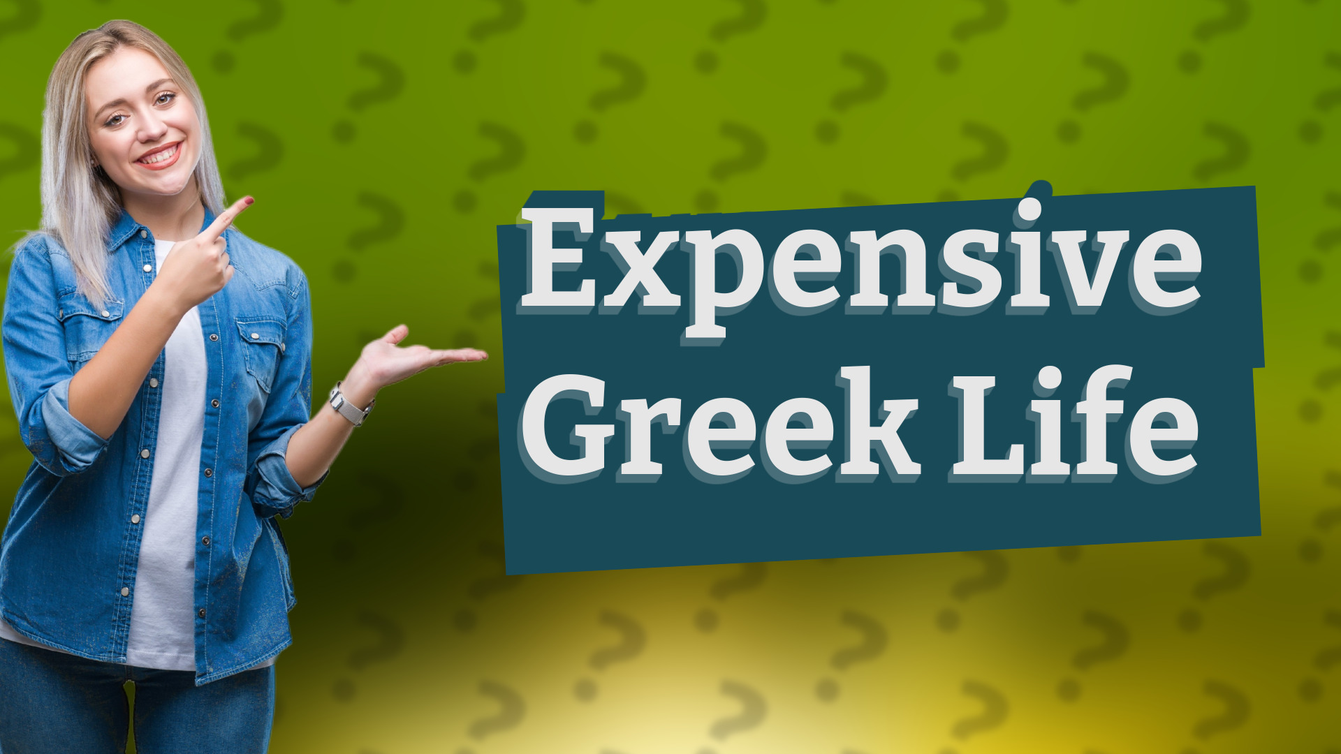 Expensive Greek Life