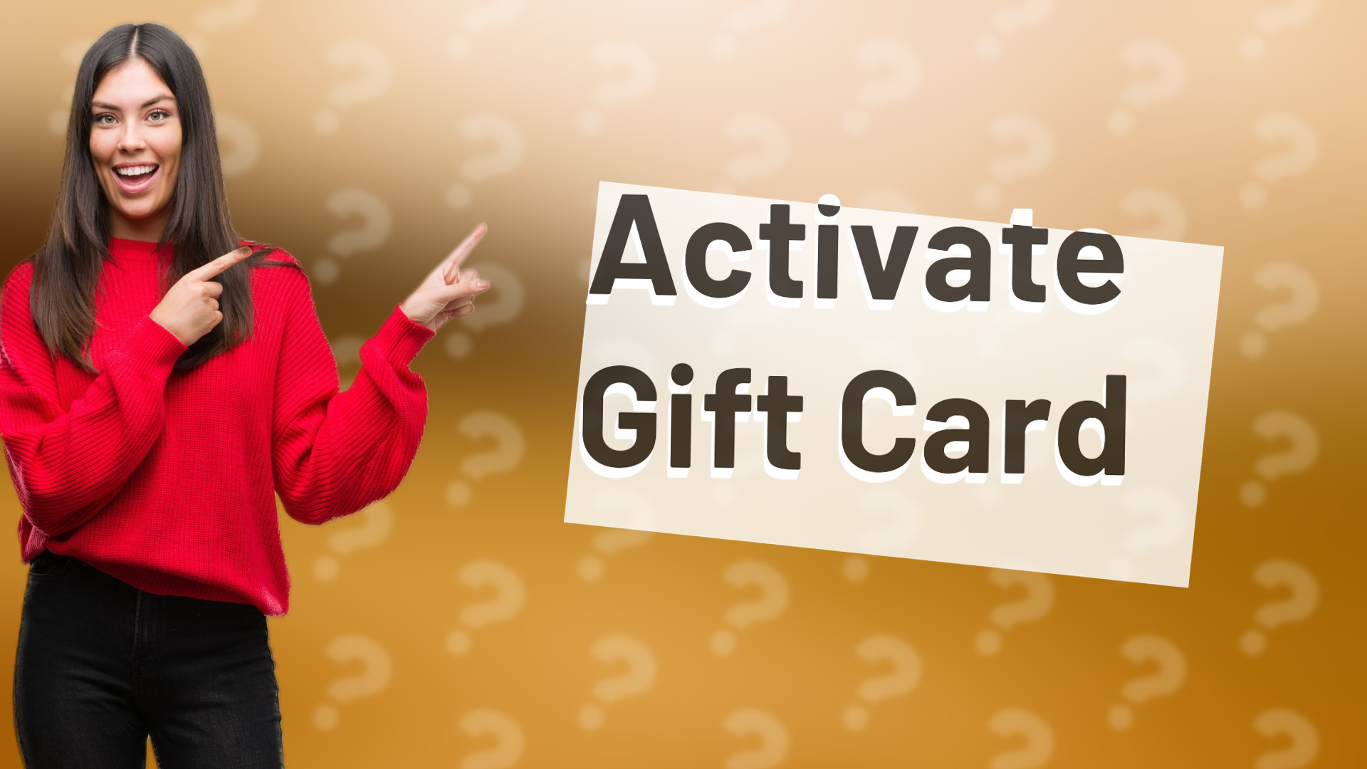 Activate Gift Card