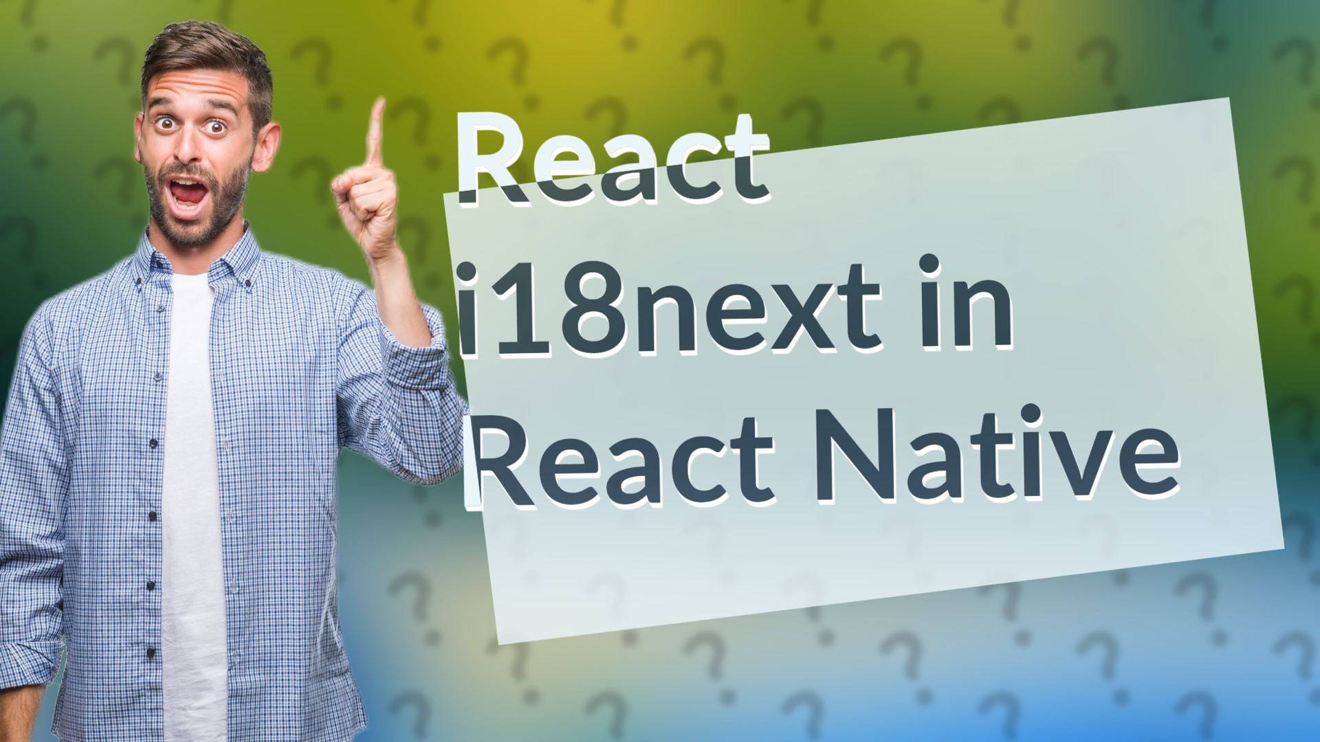 React i18next in React Native