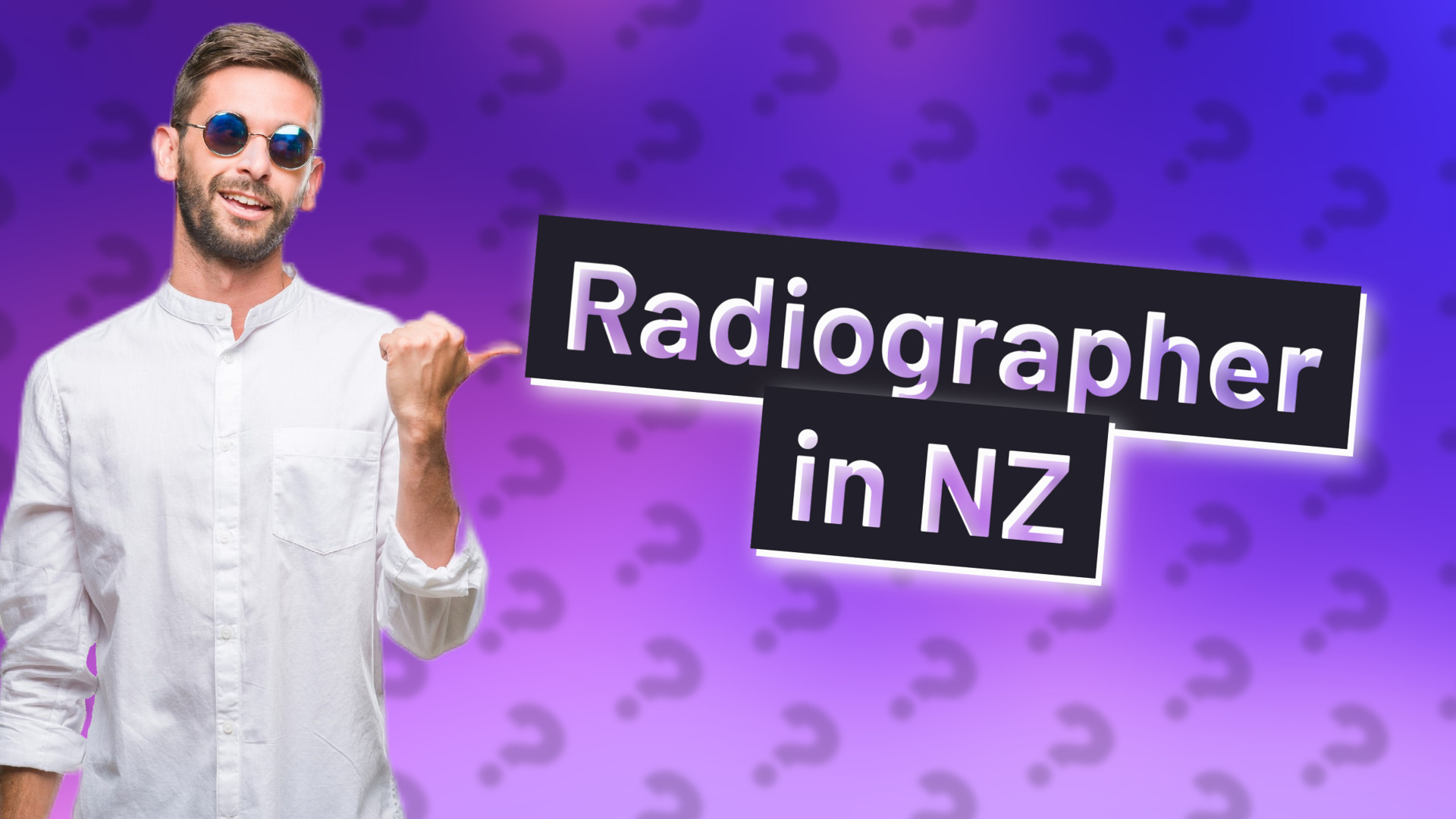 Radiographer in NZ