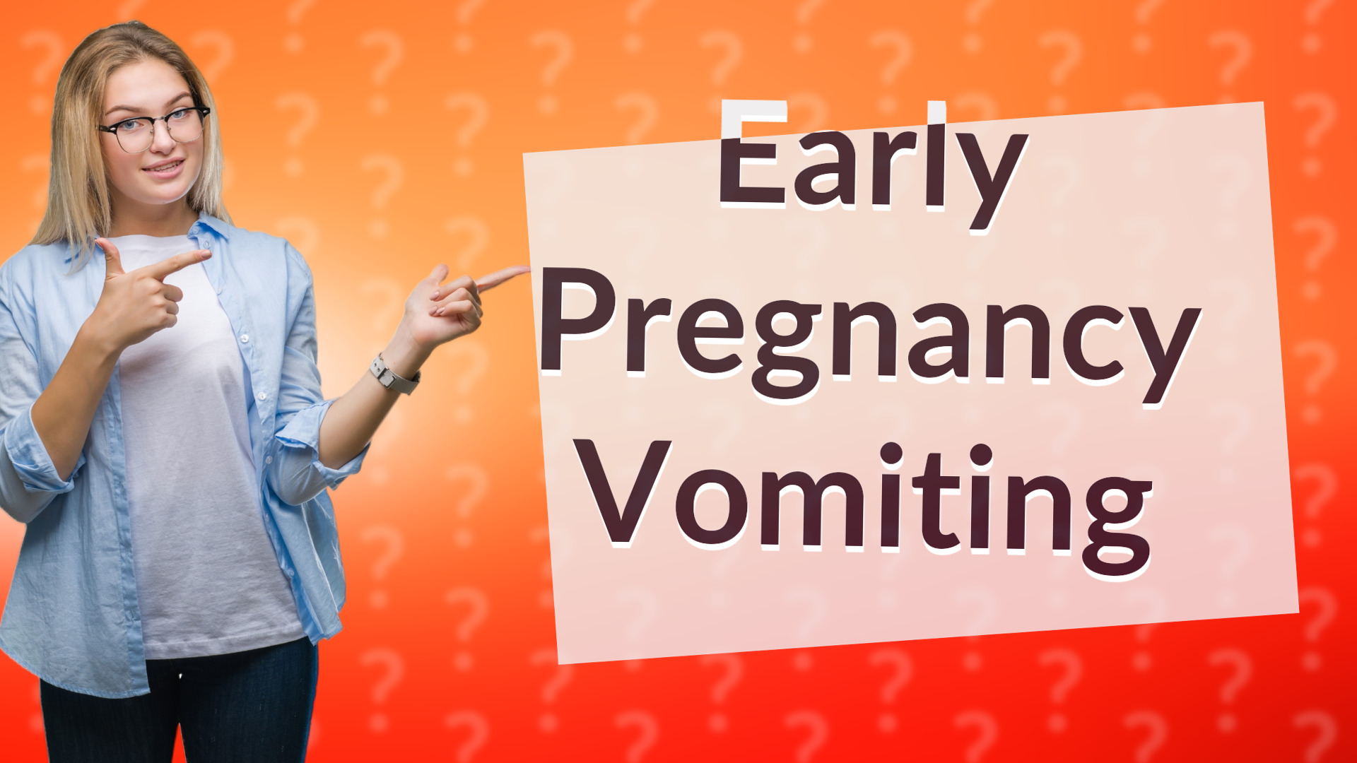 Early Pregnancy Vomiting